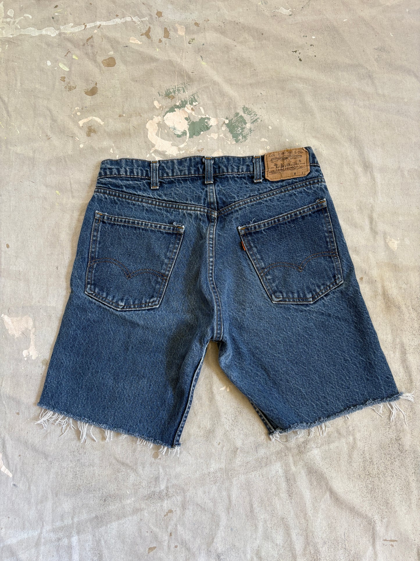 Vintage 80s Levi’s Orange Tab Cut Off Jean Shorts