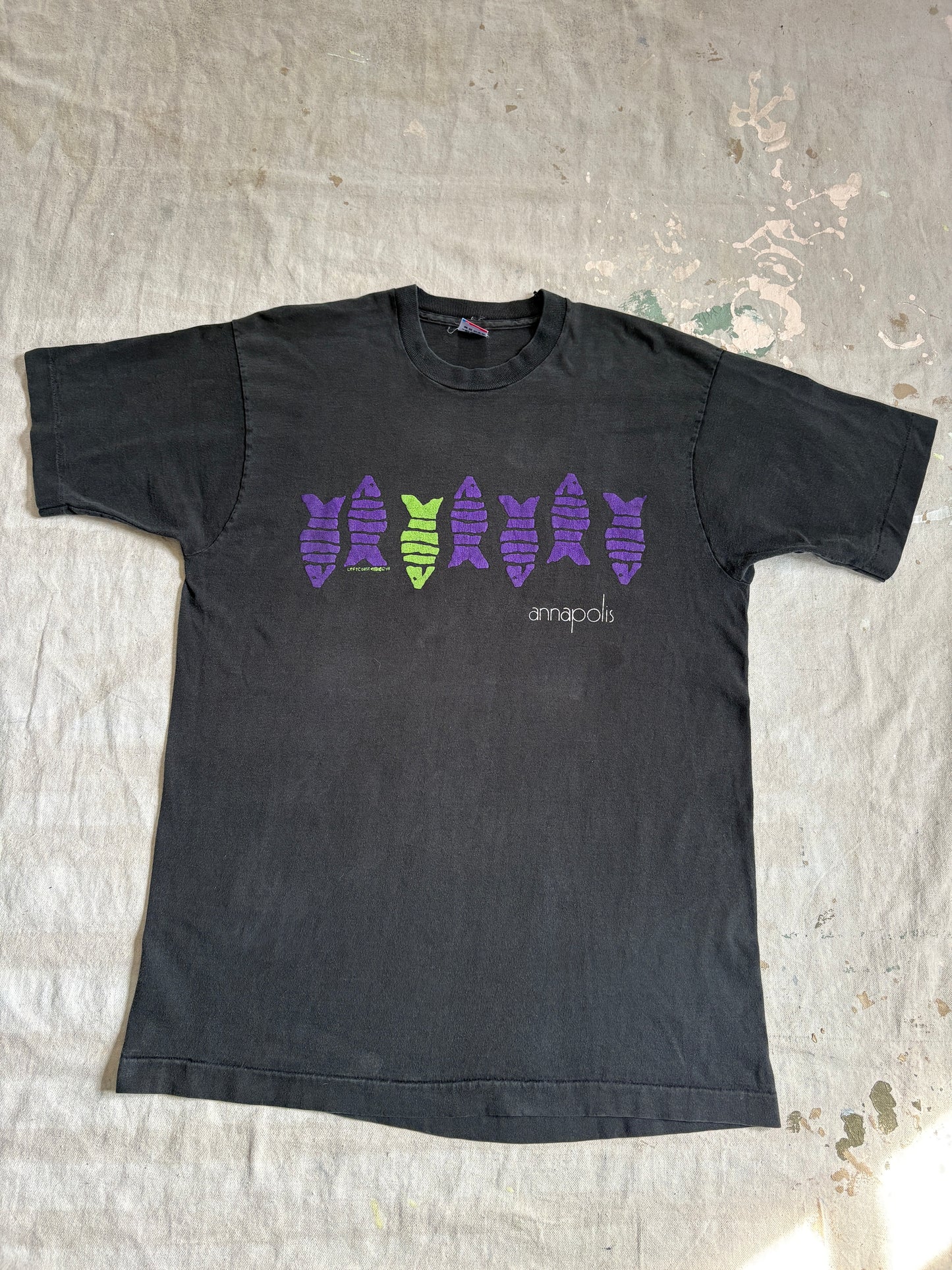 Vintage 80s Annapolis Fish Tee