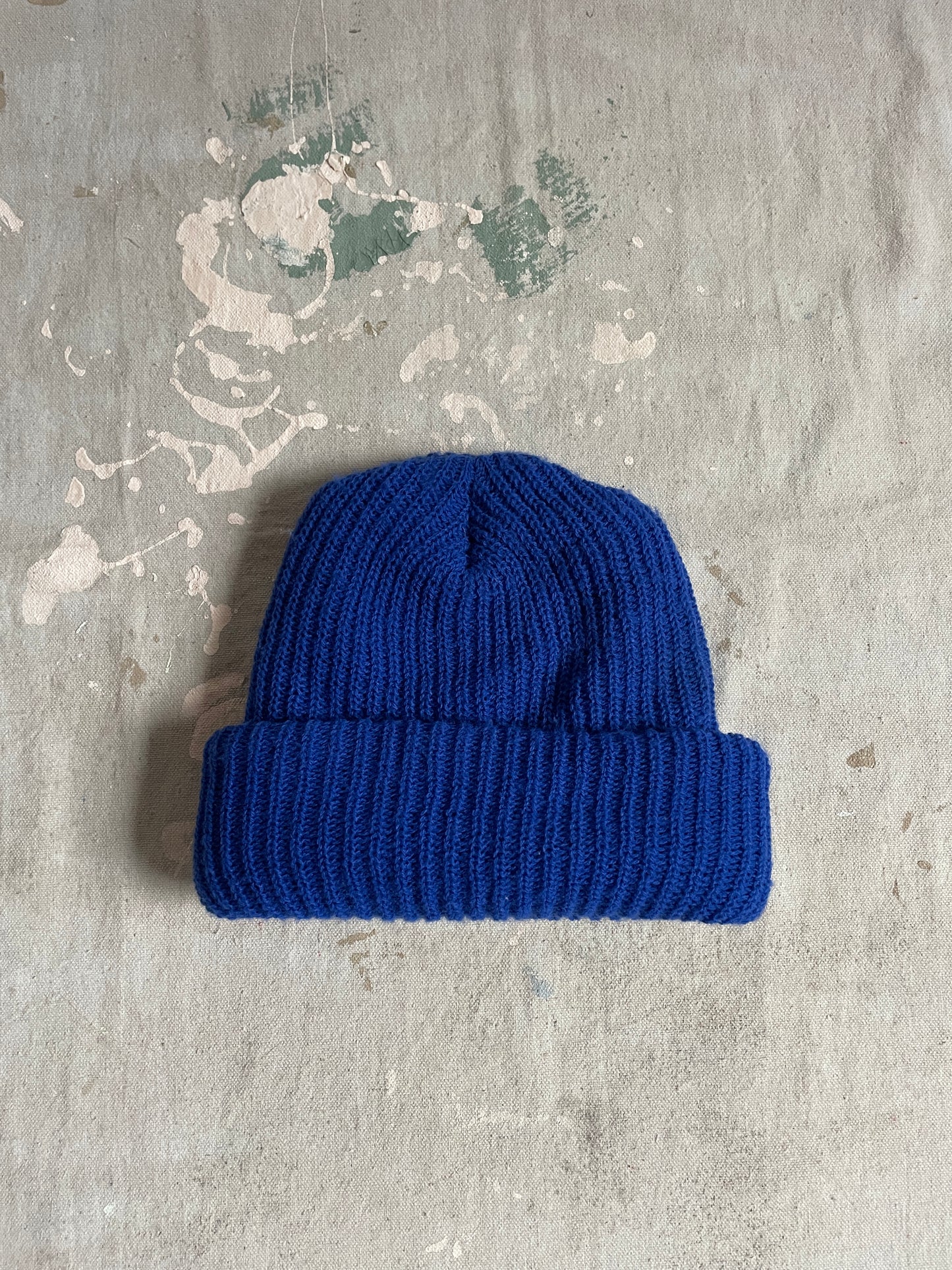 Cobalt Blue Beanie