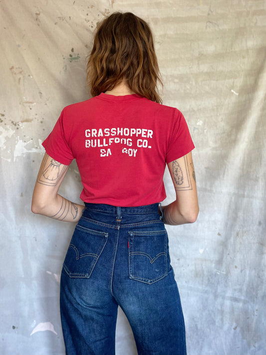 70s/80s Grasshopper Bullfrog Co. Pocket Tee