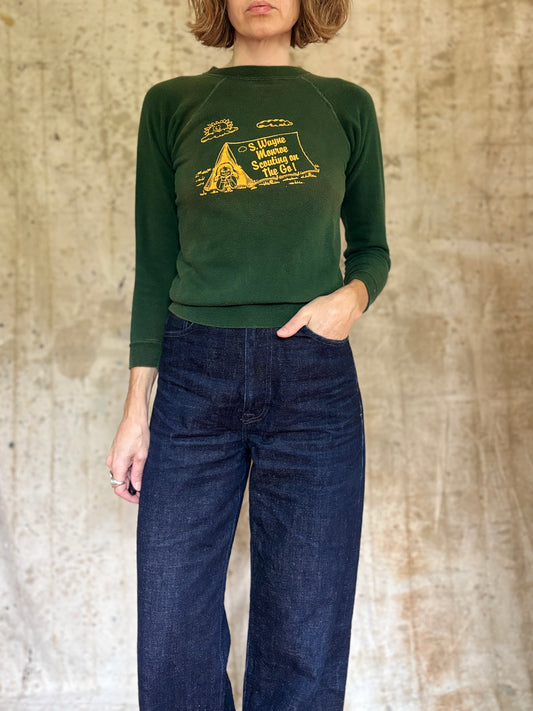 80s S. Wayne Monroe Girl Scouts Sweatshirt