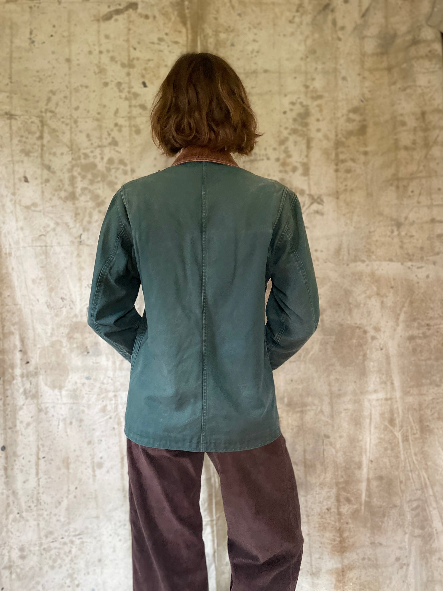 80s Flannel Lined Chore Coat