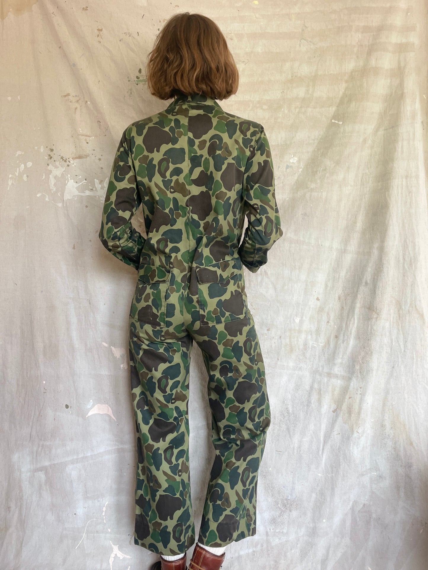 80s Duck Camo Coveralls