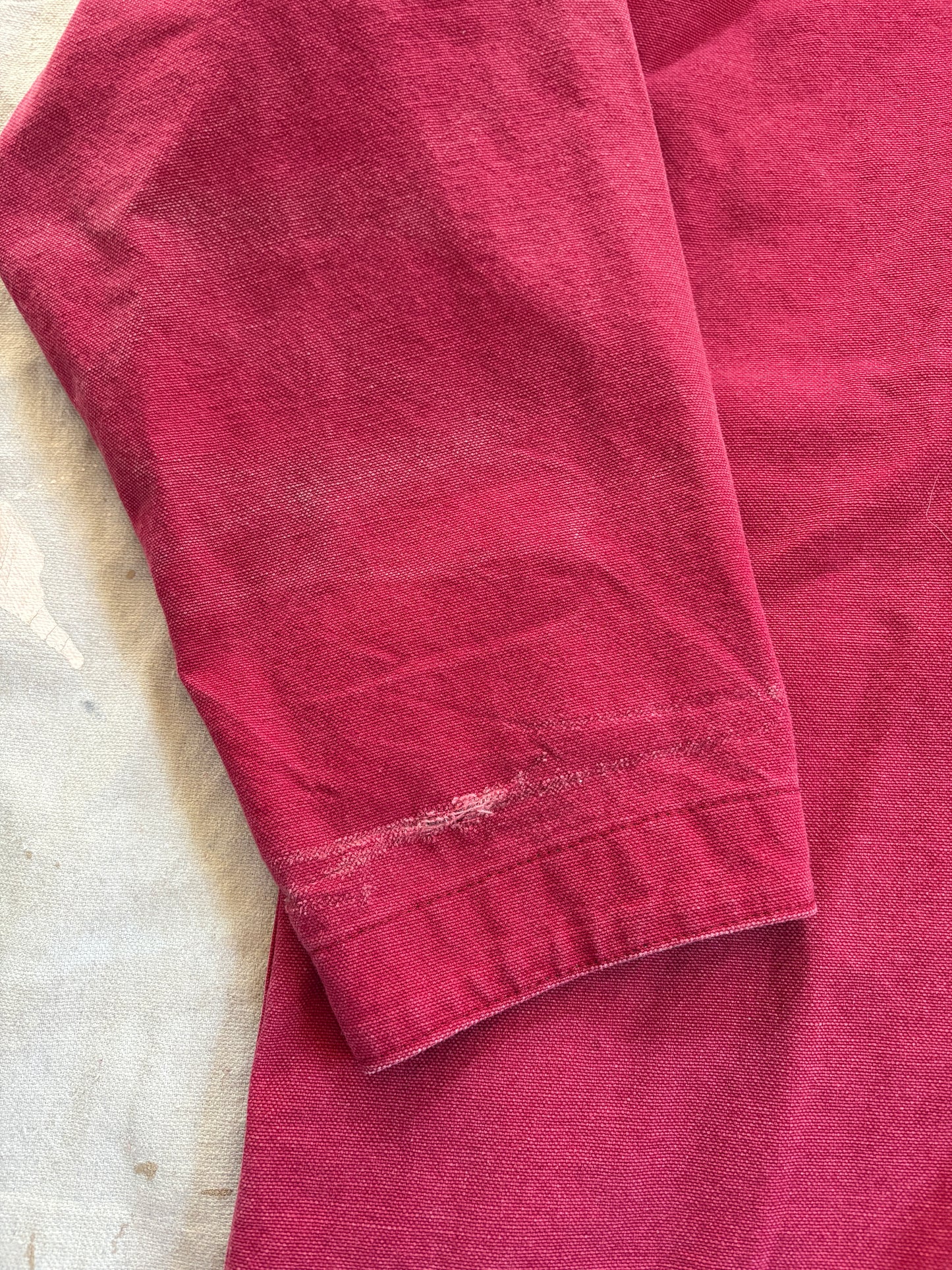 Vintage LL Bean Faded Magenta Barn Coat