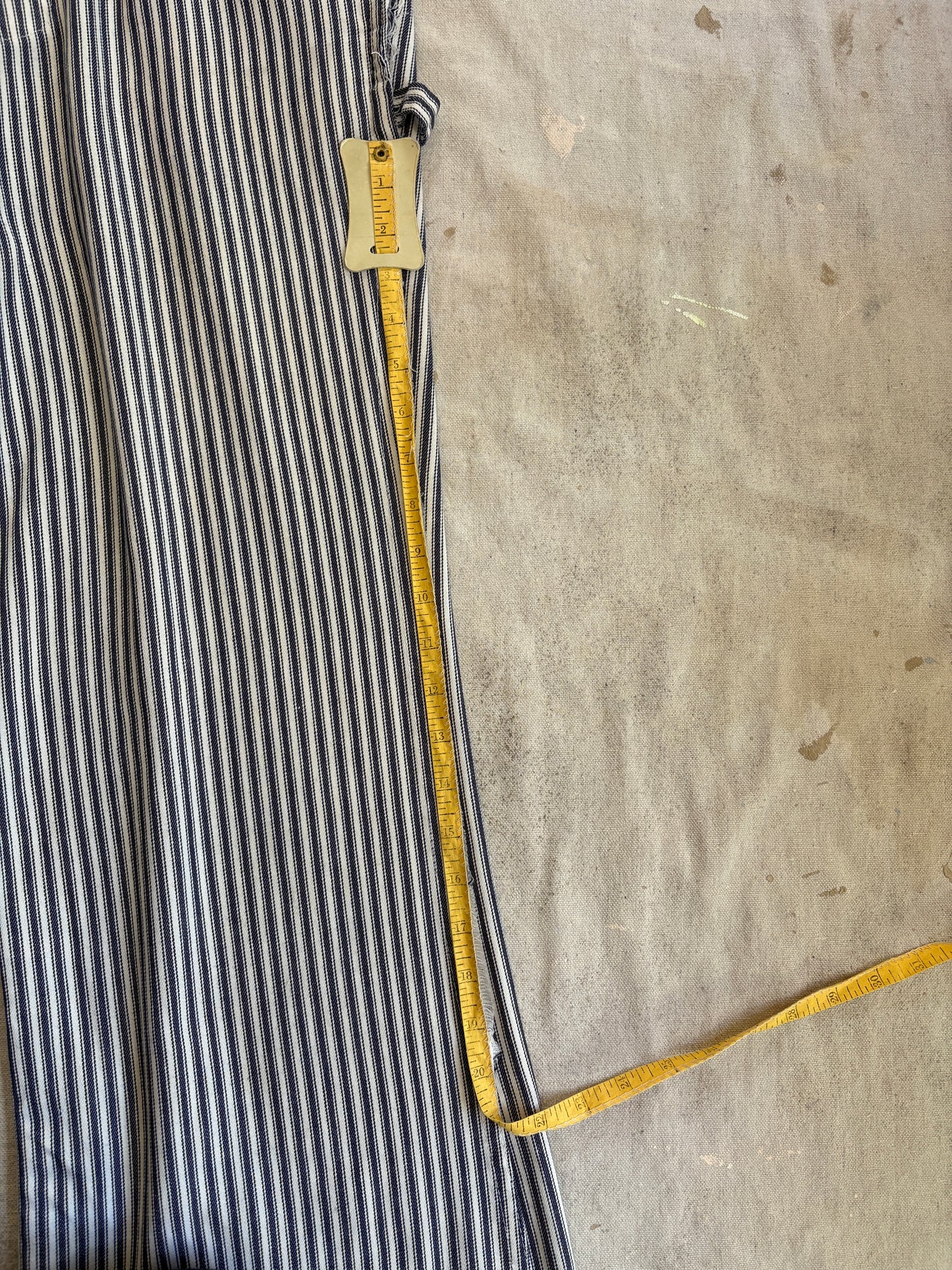 Vintage 60s/70s Sears Striped Bell Bottom Overalls