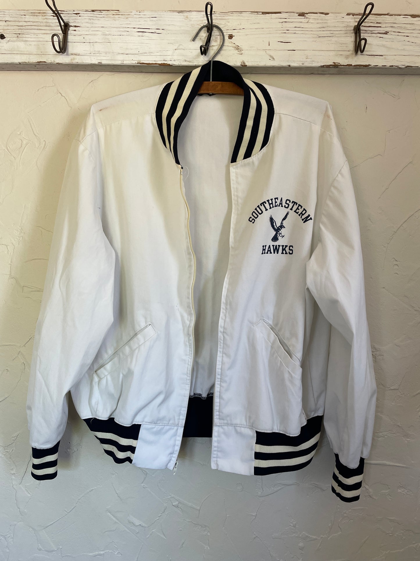 60s Champion Southeastern Hawks Jacket