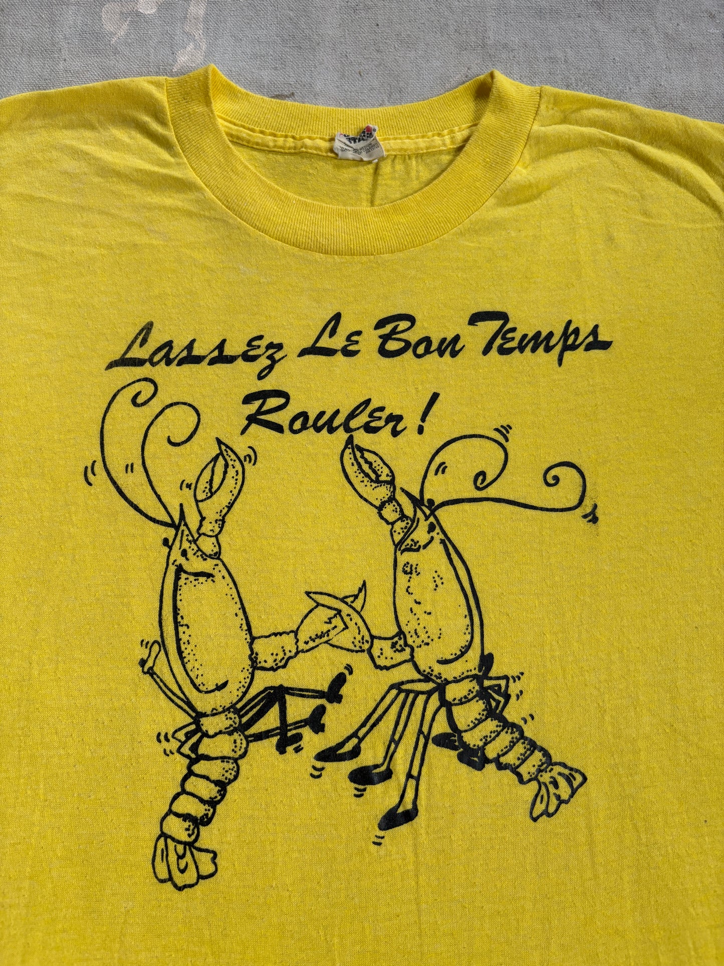 80s Laissez Le Bon Temps Rouler Let The Good Times Roll Tee