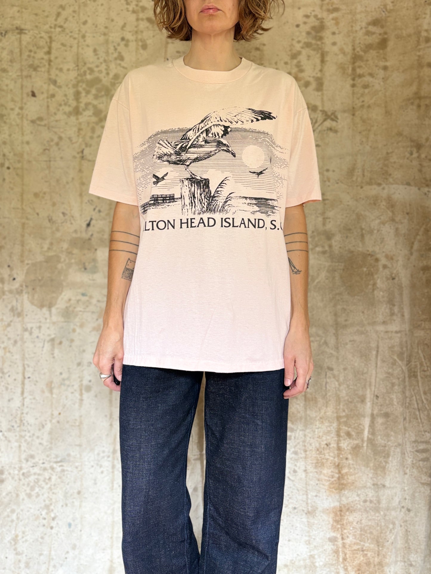 80s Hilton Head Island SC Seagull Tee