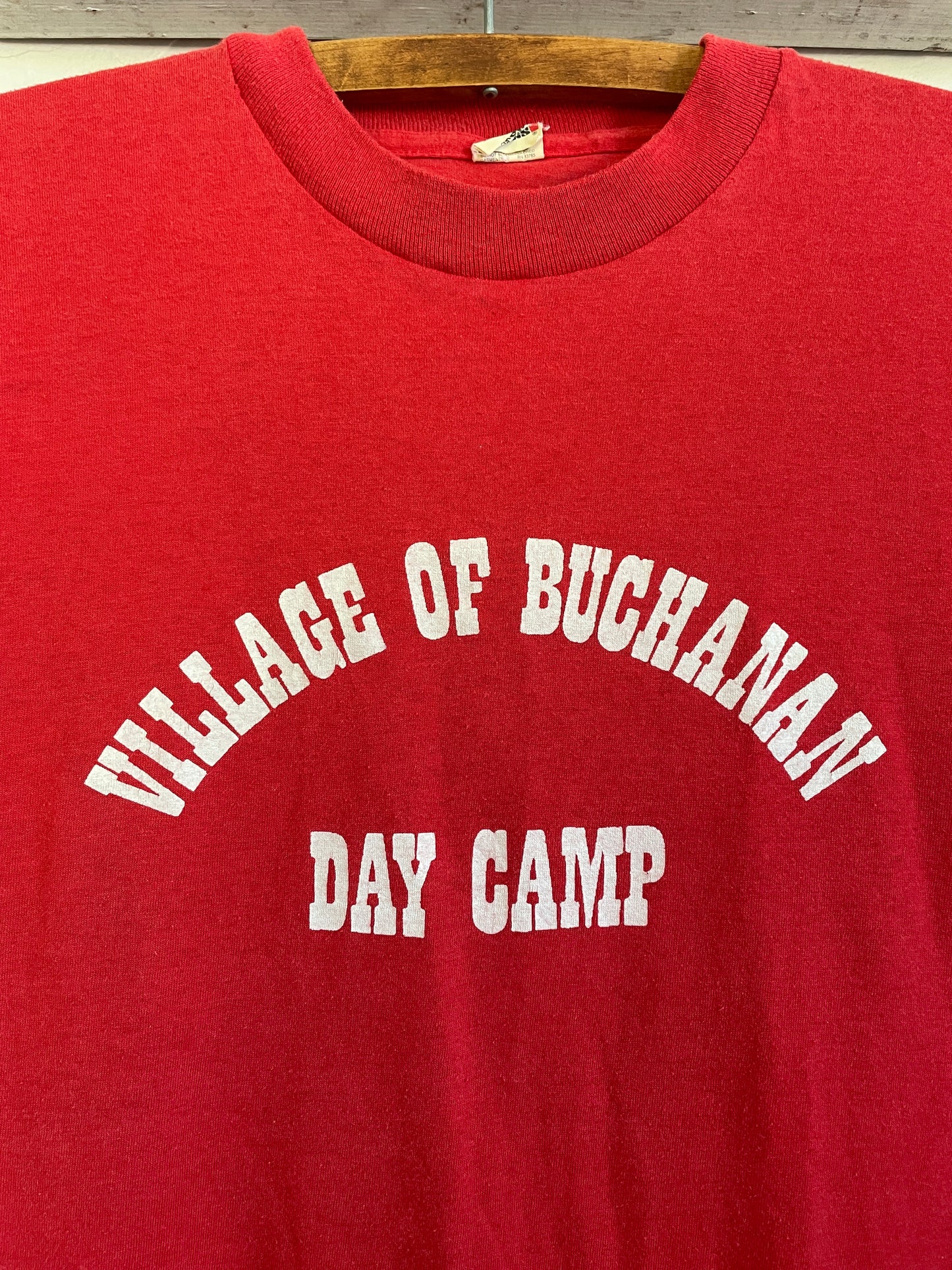 80s Village Of Buchanan Day Camp Tee