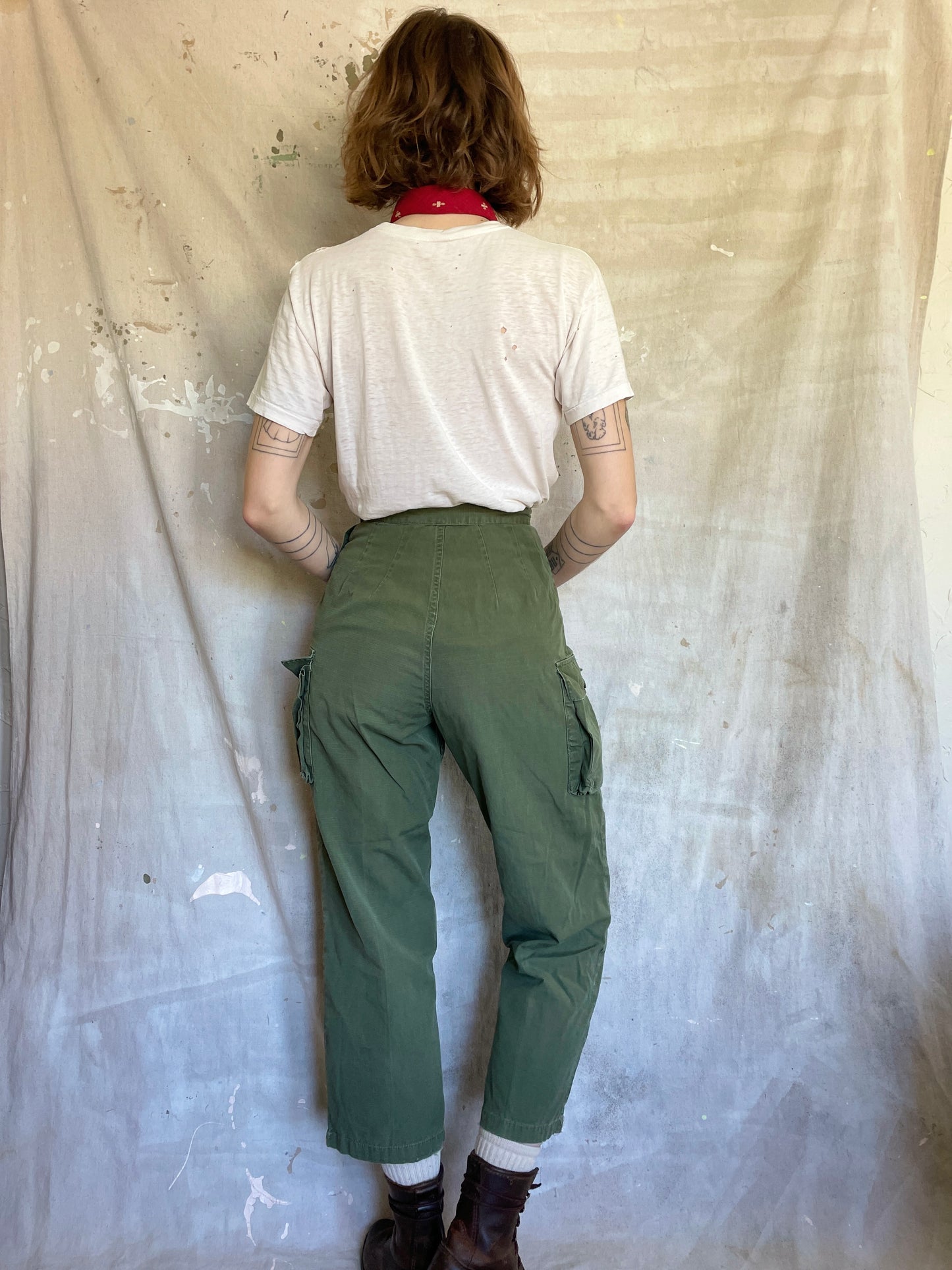 70s OG-107 Poplin Utility Slacks