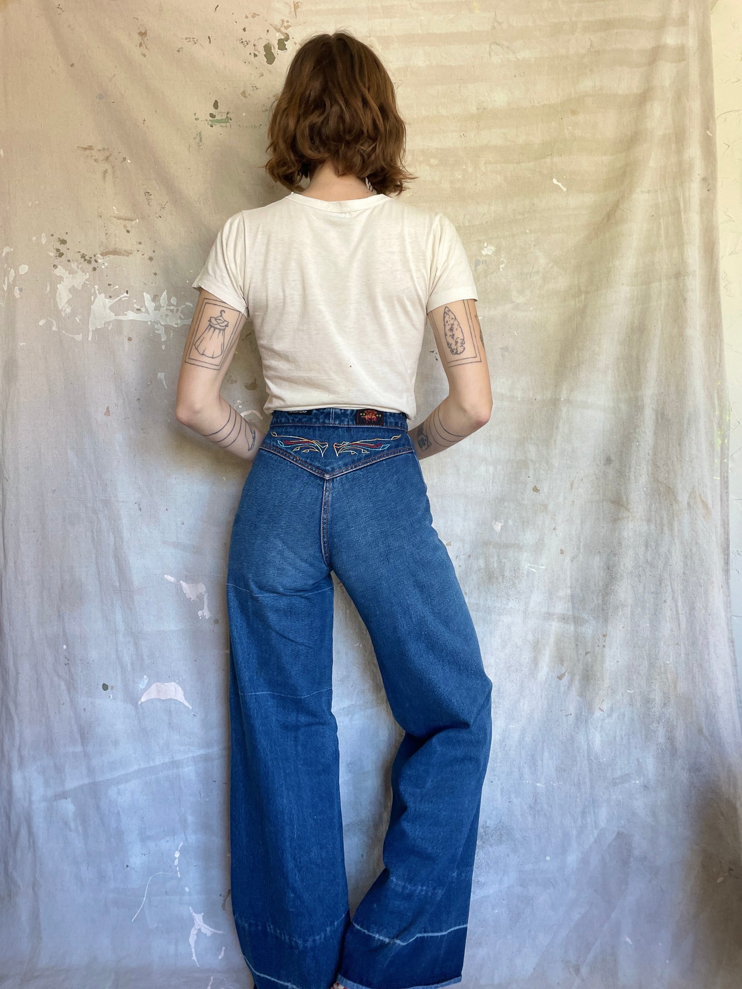 70s Union Gap Wide Leg Jeans