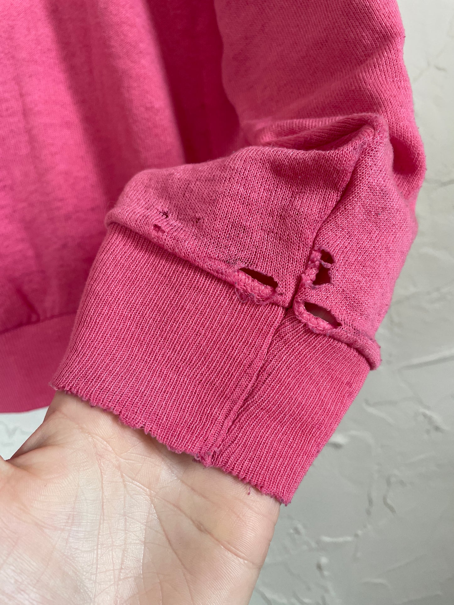 90s Blank Bubblegum Pink Sweatshirt