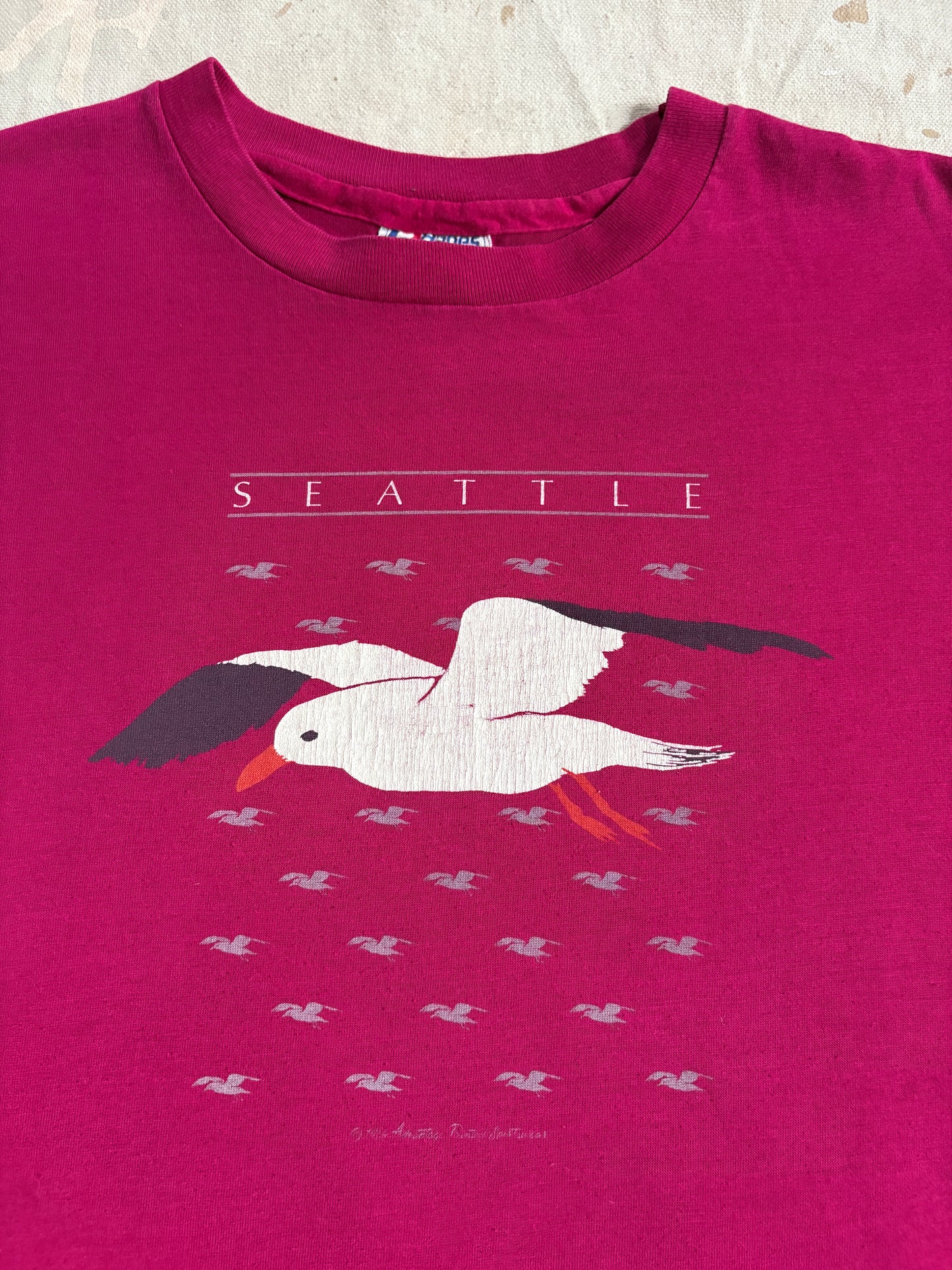 80s Seattle Seagull Tee