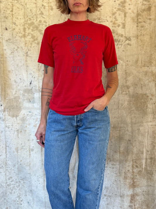 Vintage 80s Elkhart Elks Tee