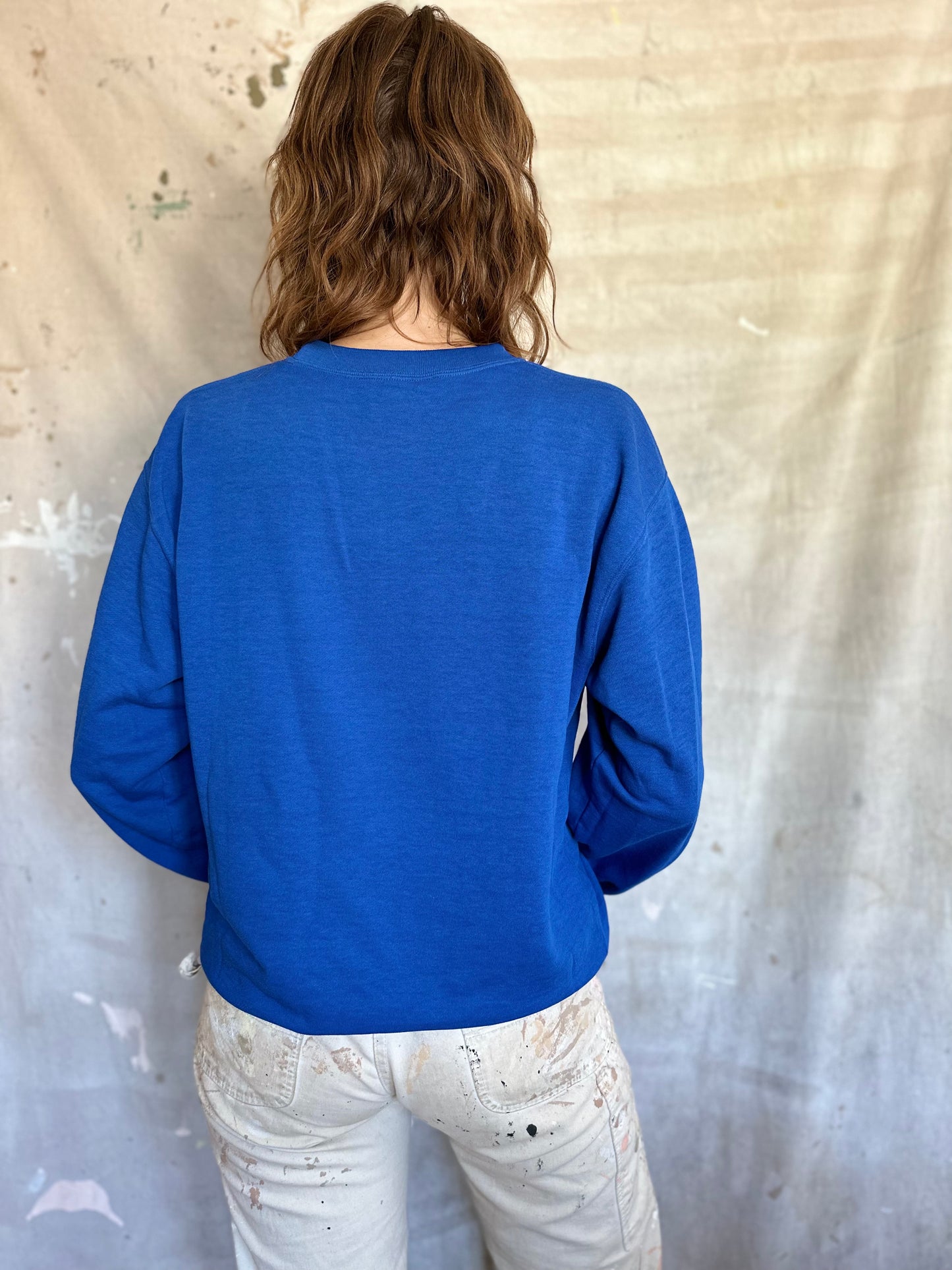 80s/90s Blank Royal Blue Sweatshirt