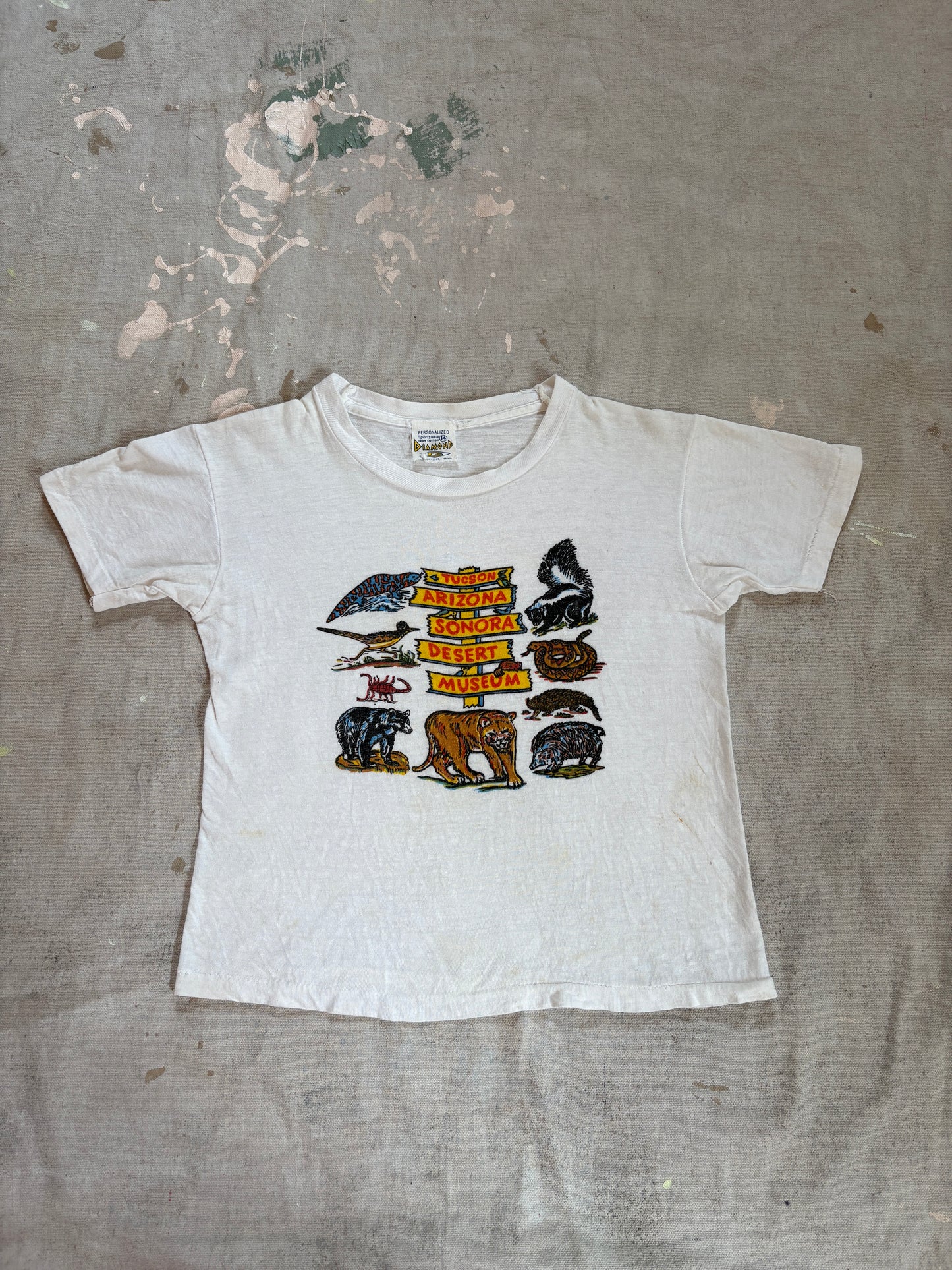 60s Tucson Arizona Sonora Desert Museum Tee