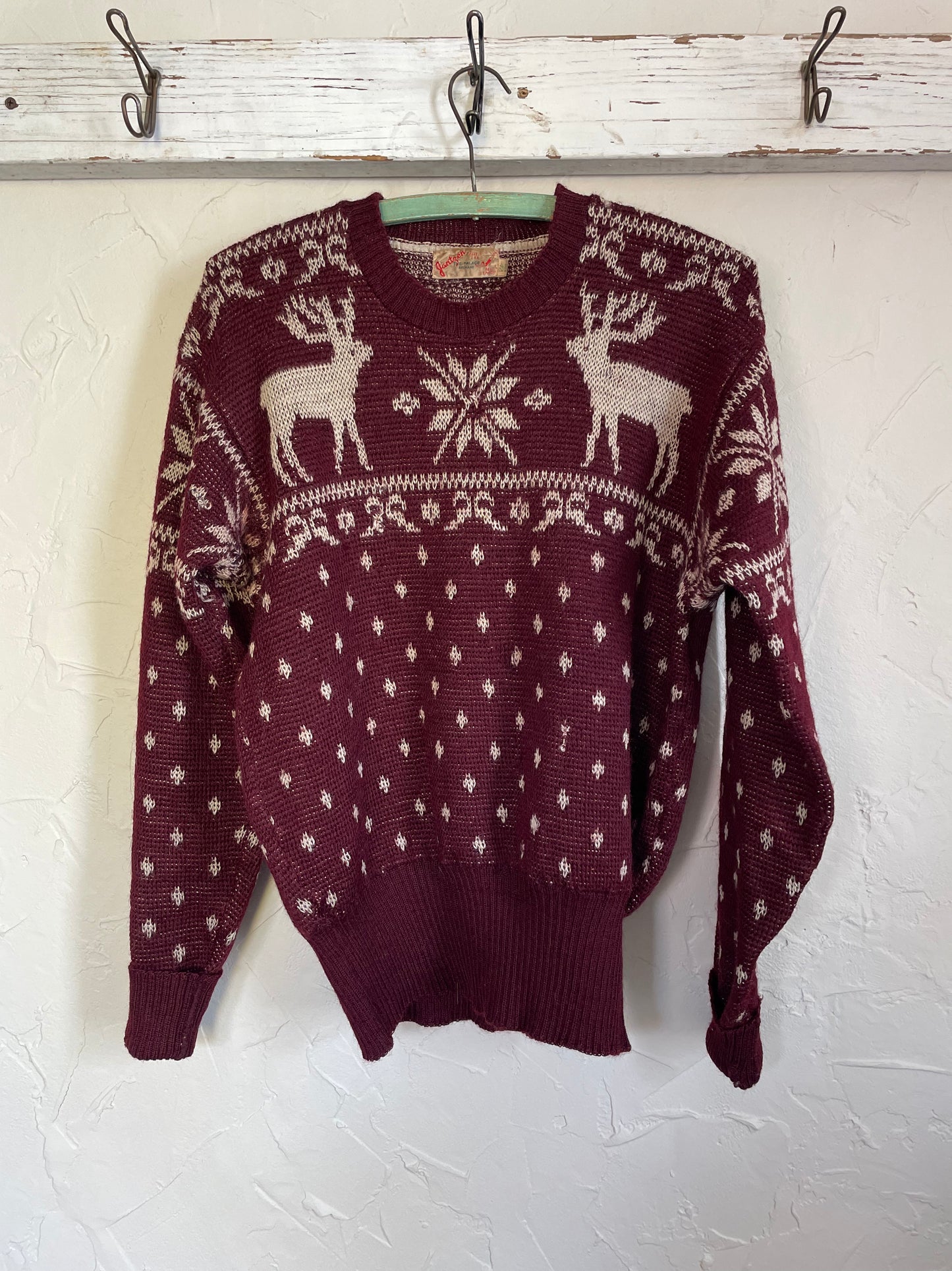 40s Jantzen Deer Sweater
