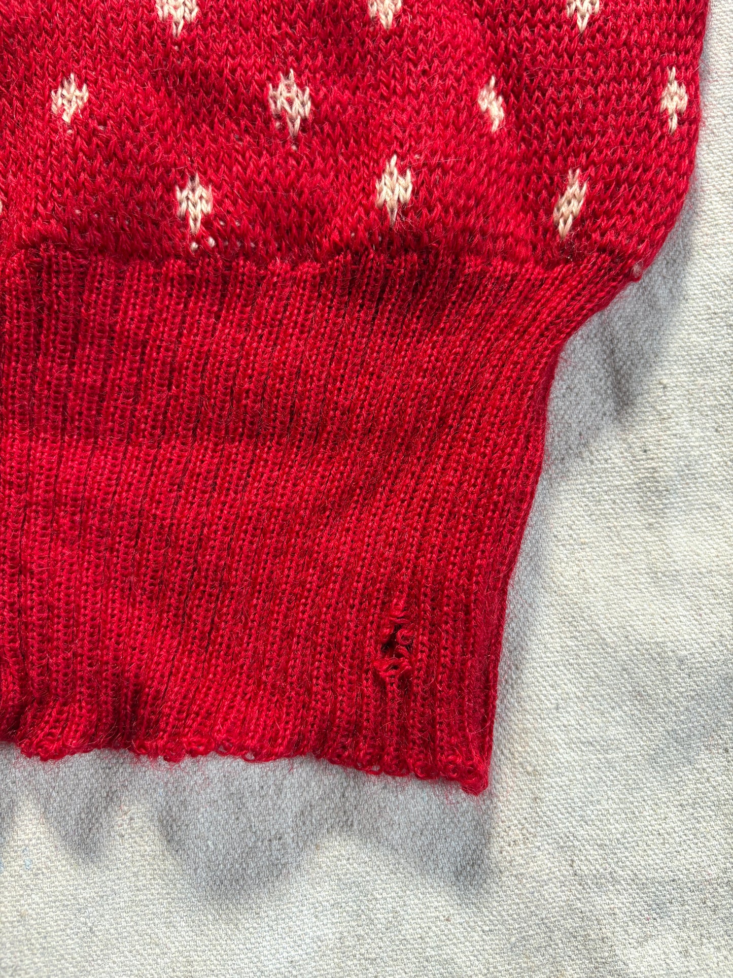 50s Jantzen Reindeer Holiday Sweater