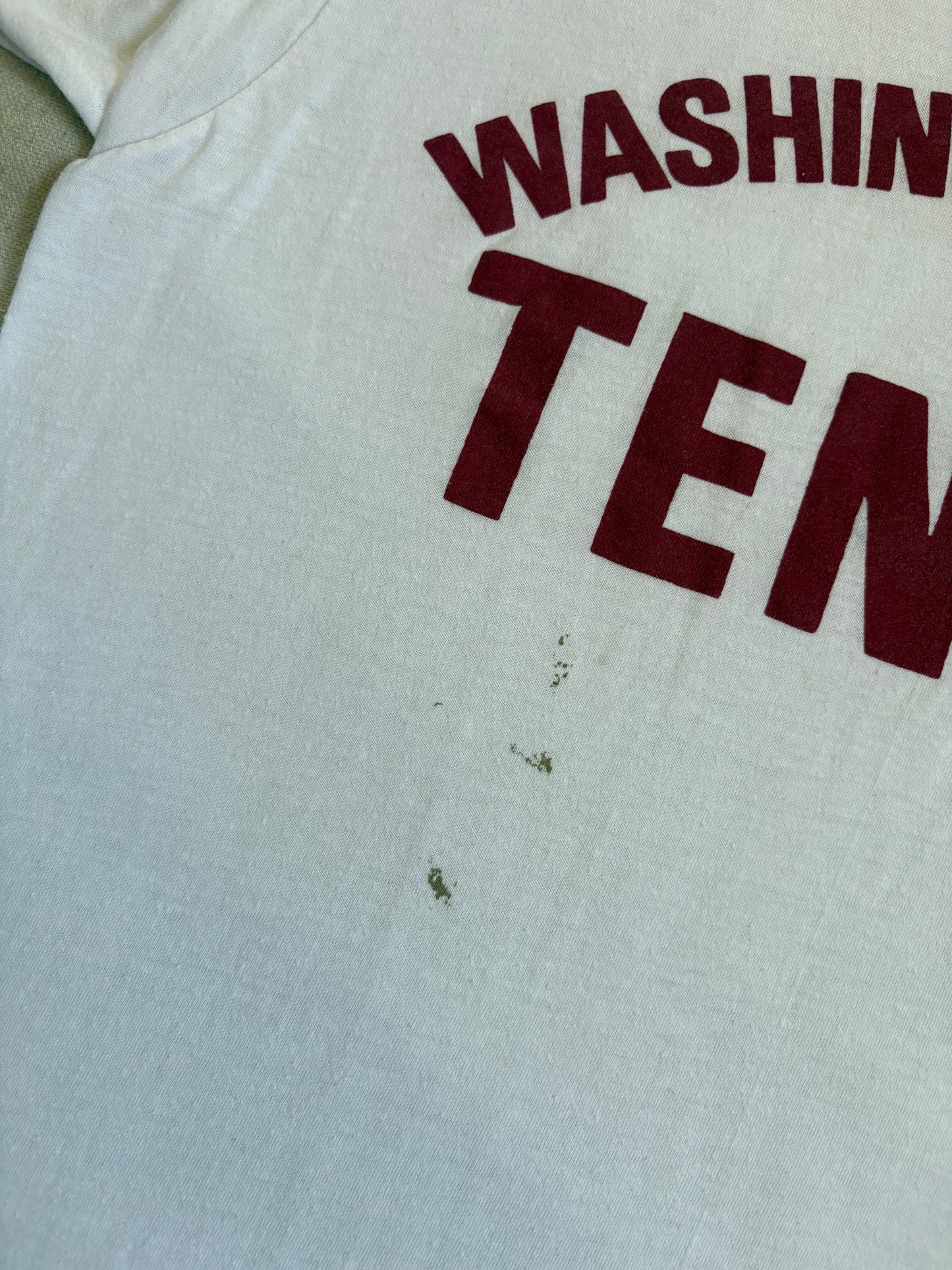 Vintage 80s WSU Washington State Tennis Tee