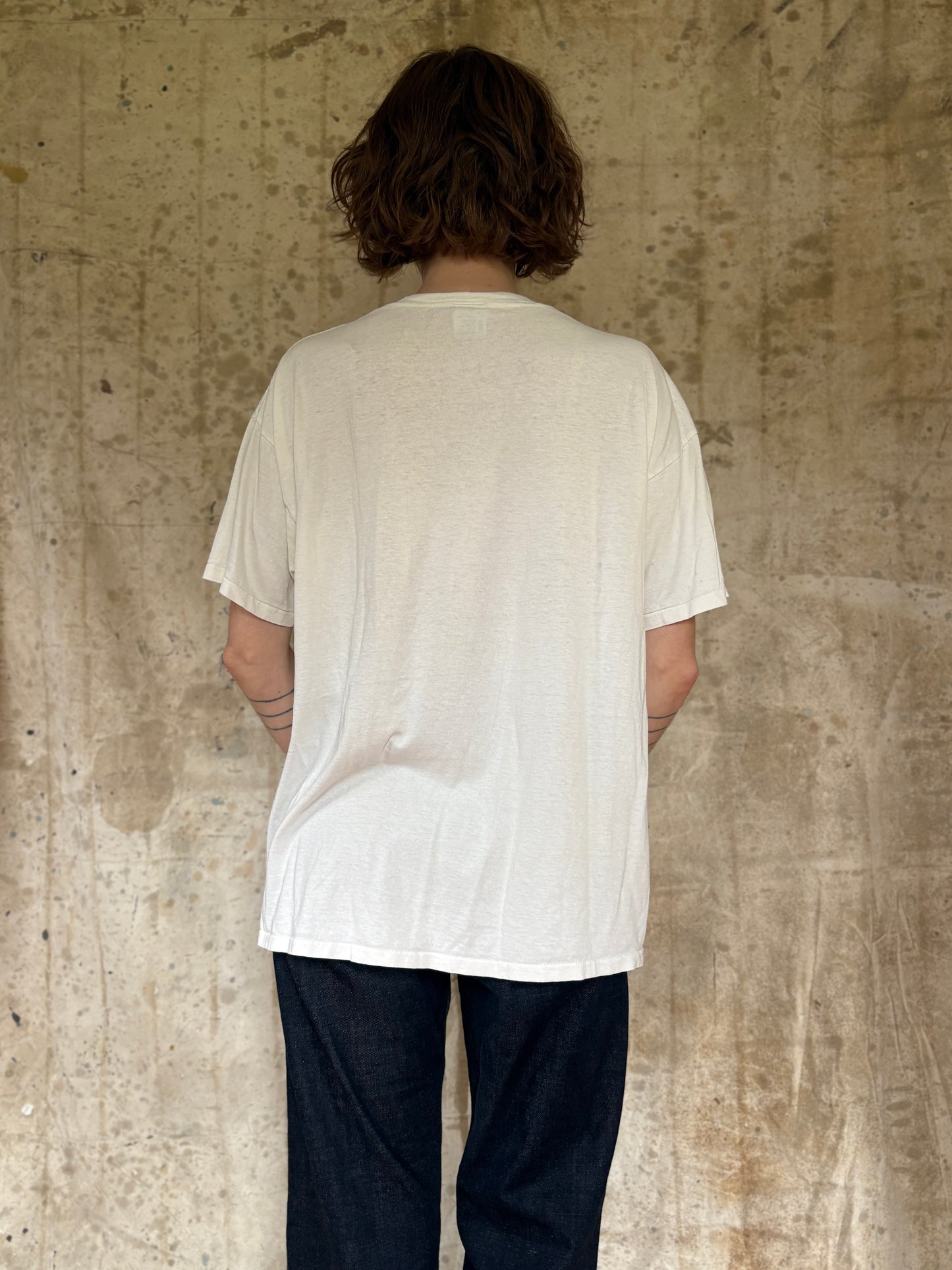 Vintage 90s Take A Hike Leave Only Footprints Tee