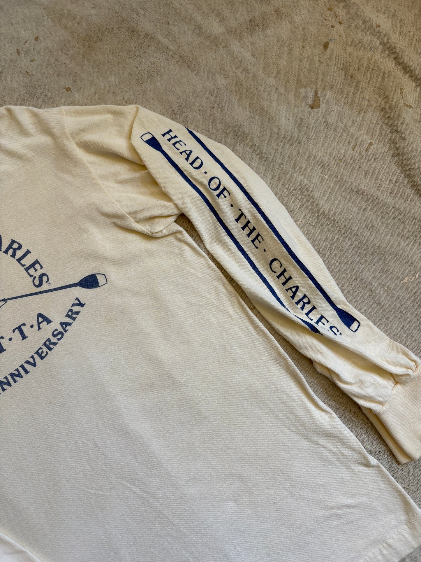 Vintage 80s Head Of The Charles Regatta Long Sleeve Tee