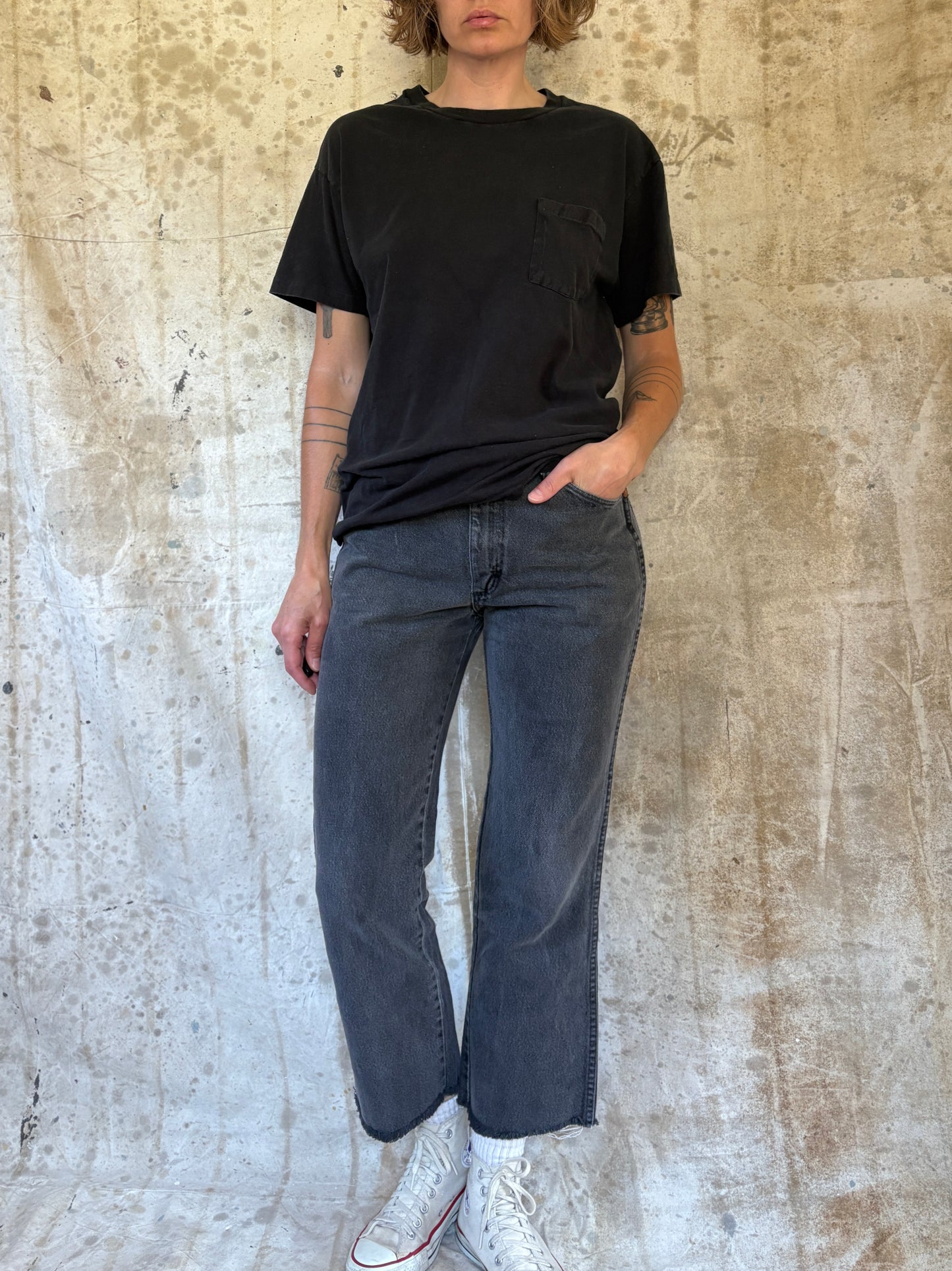 Vintage 90s Black Wrangler Jeans