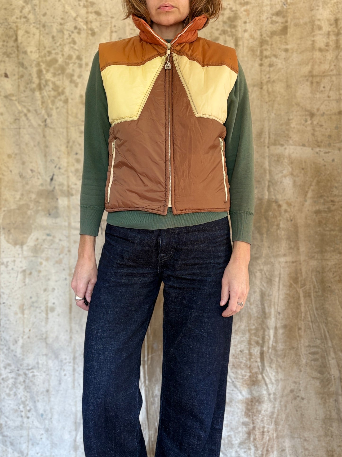 80s Pacific Trail Earth Tone Vest