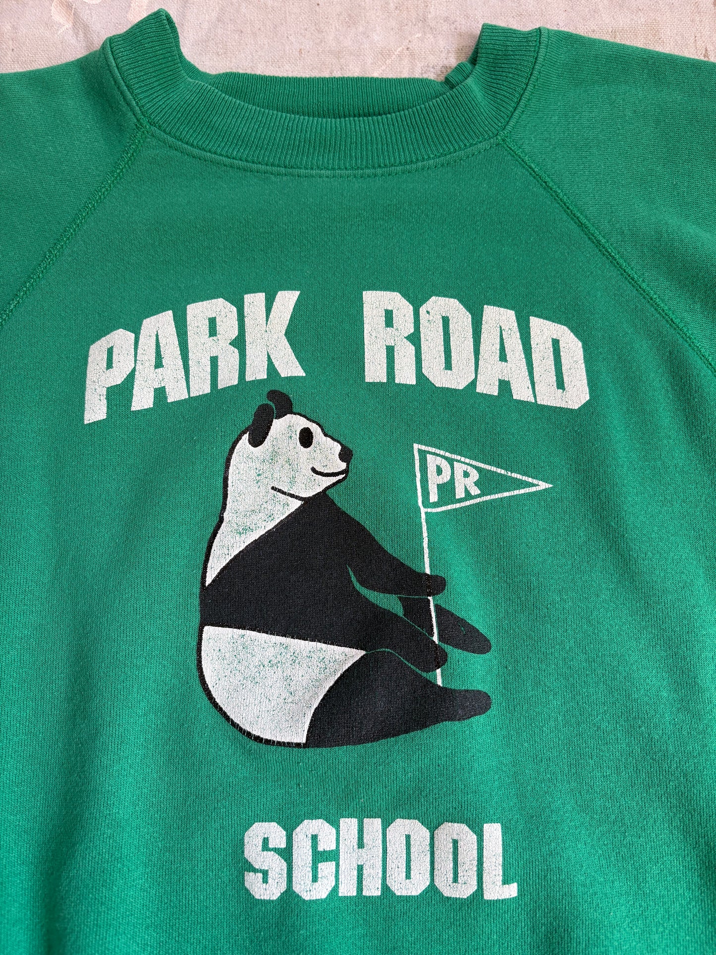 80s Park Road School Panda Sweatshirt