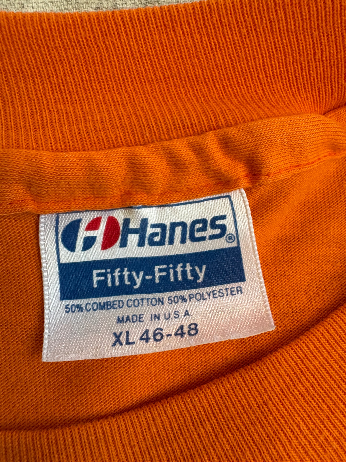 Vintage 80s Hello Browns Goodbye Steelers Tee