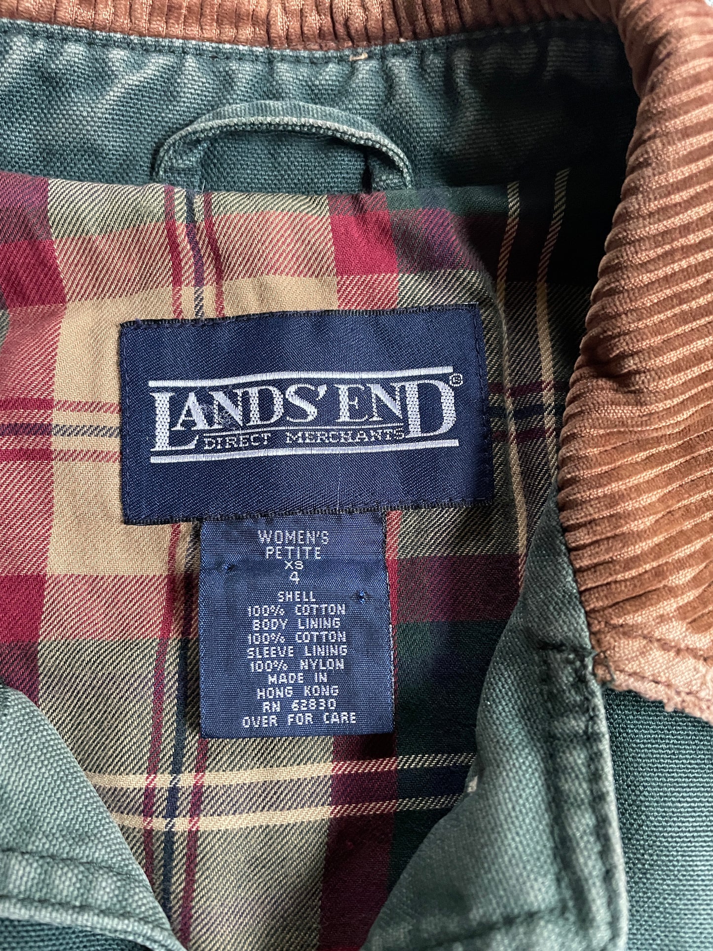 80s Flannel Lined Chore Coat