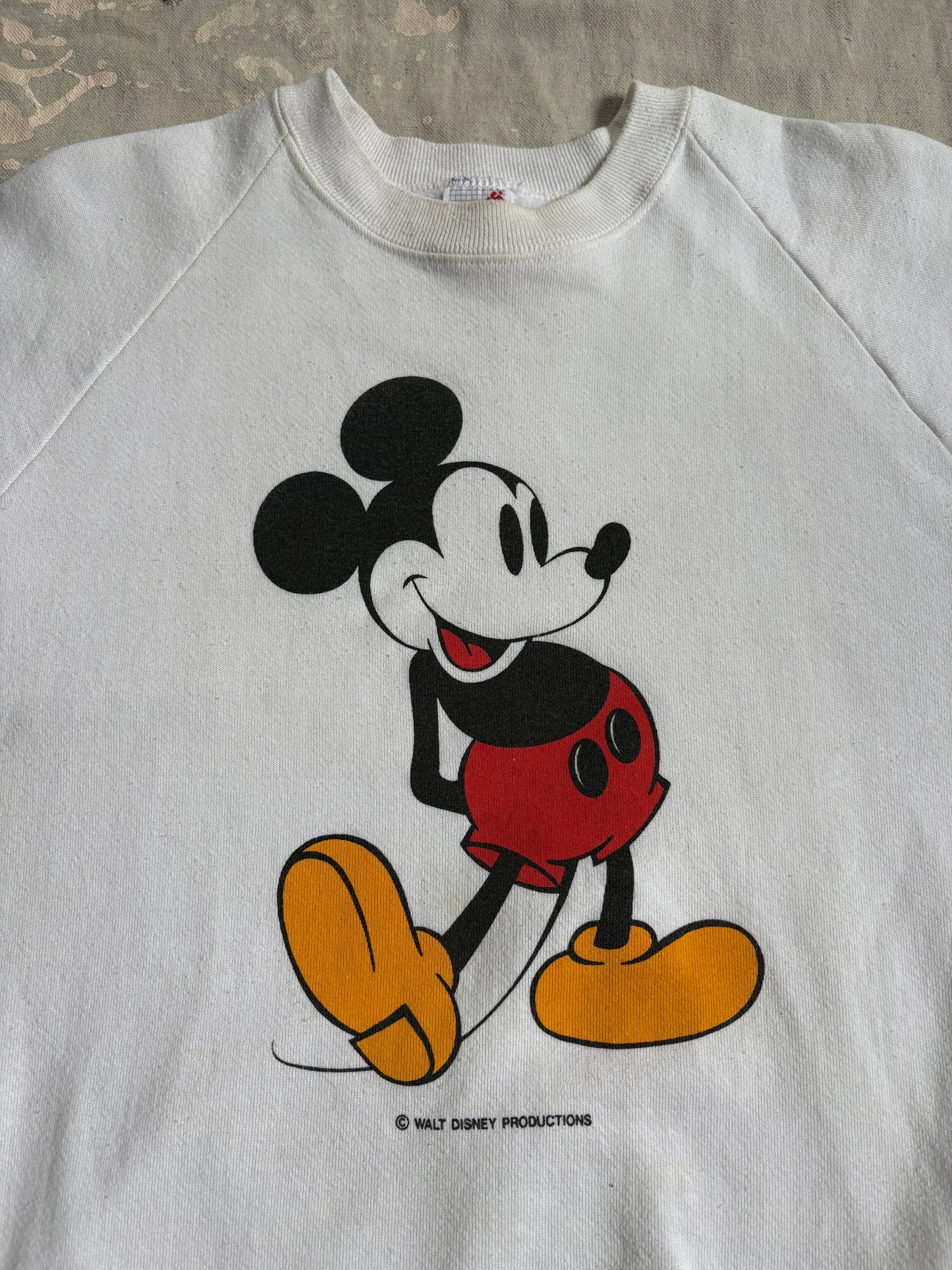 80s Disney Mickey Mouse Sweatshirt