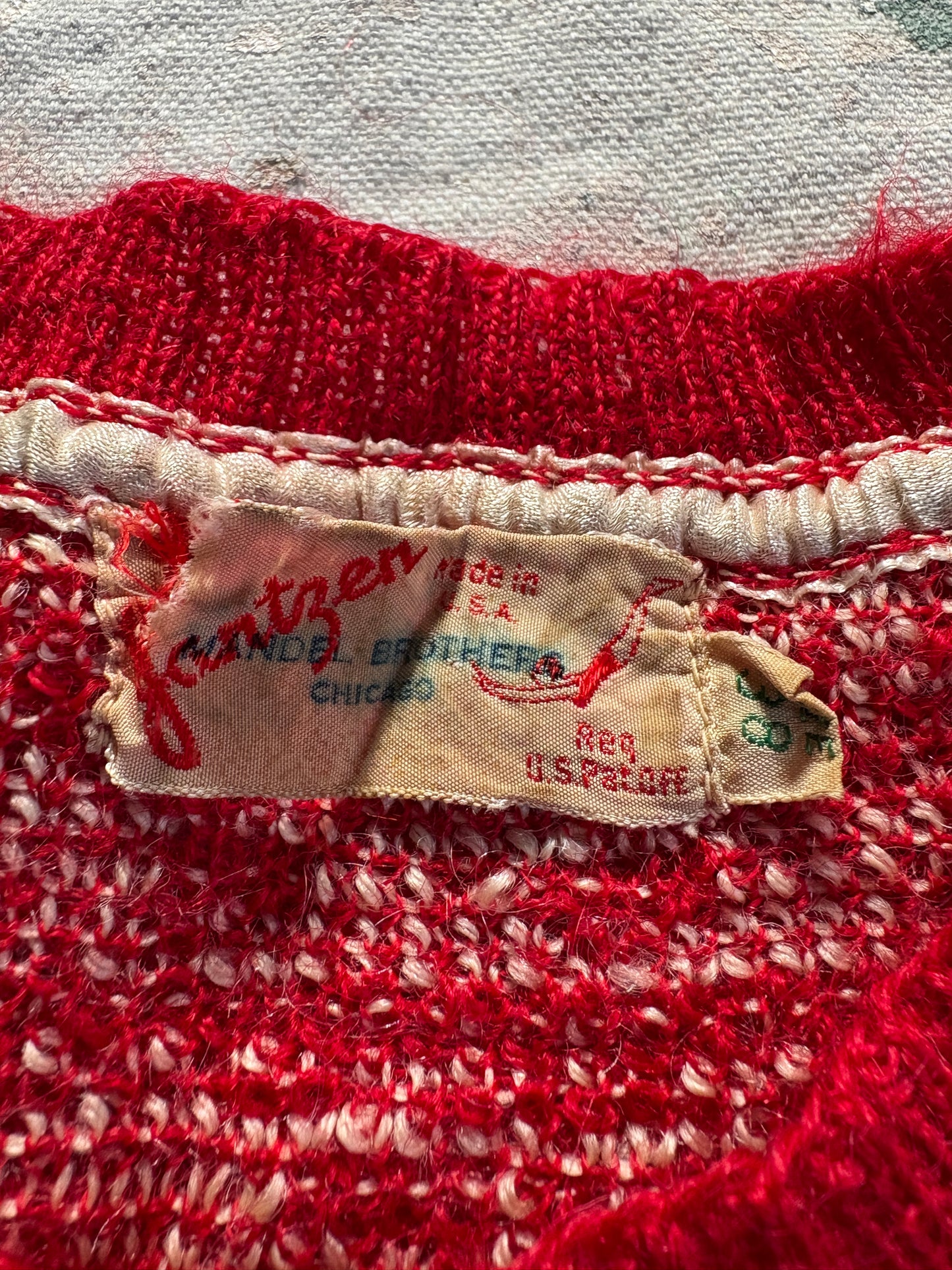 50s Jantzen Reindeer Holiday Sweater