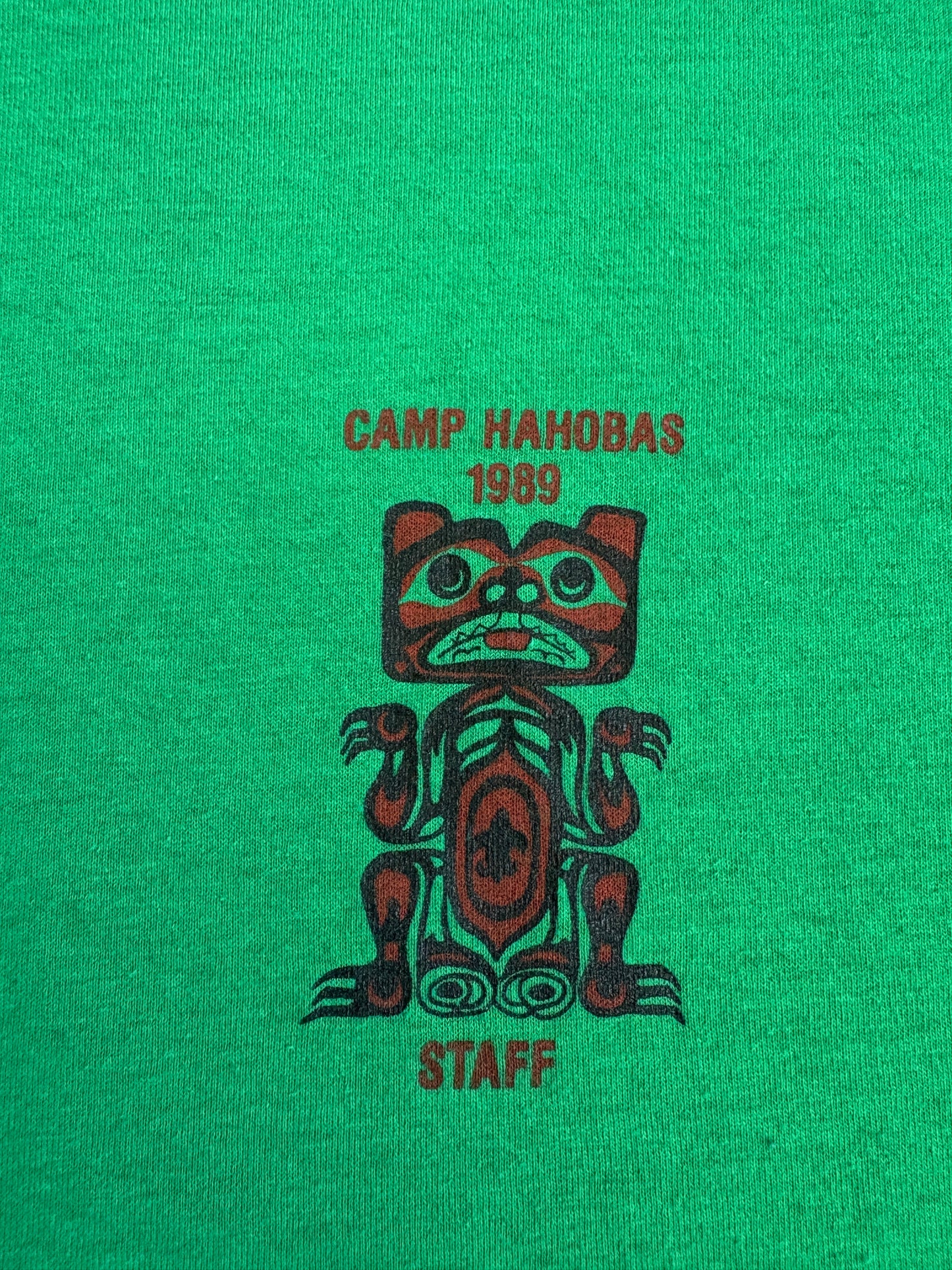 Vintage 1989 Camp Hahobas Staff Tee