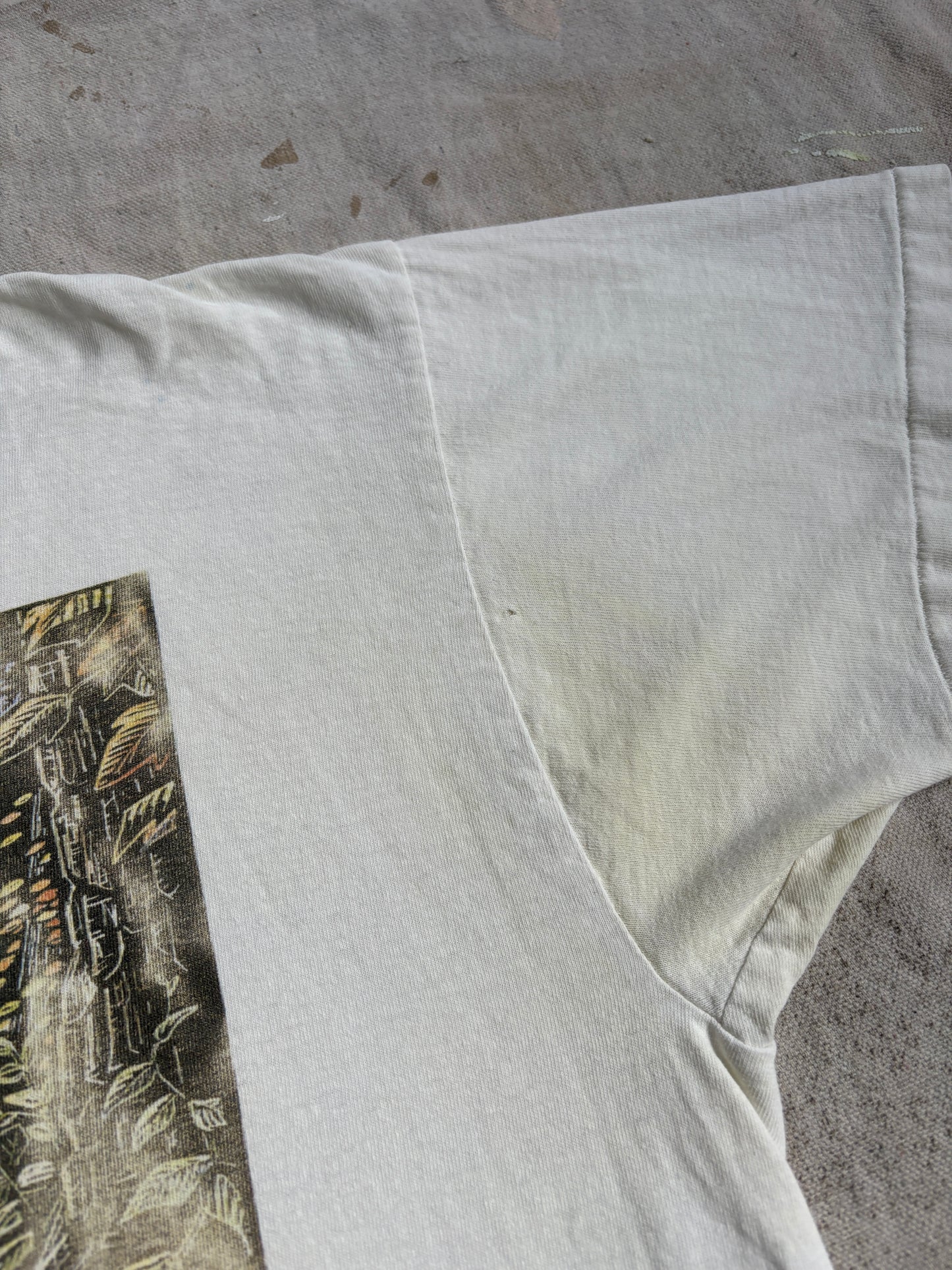 Vintage 90s Take A Hike Leave Only Footprints Tee