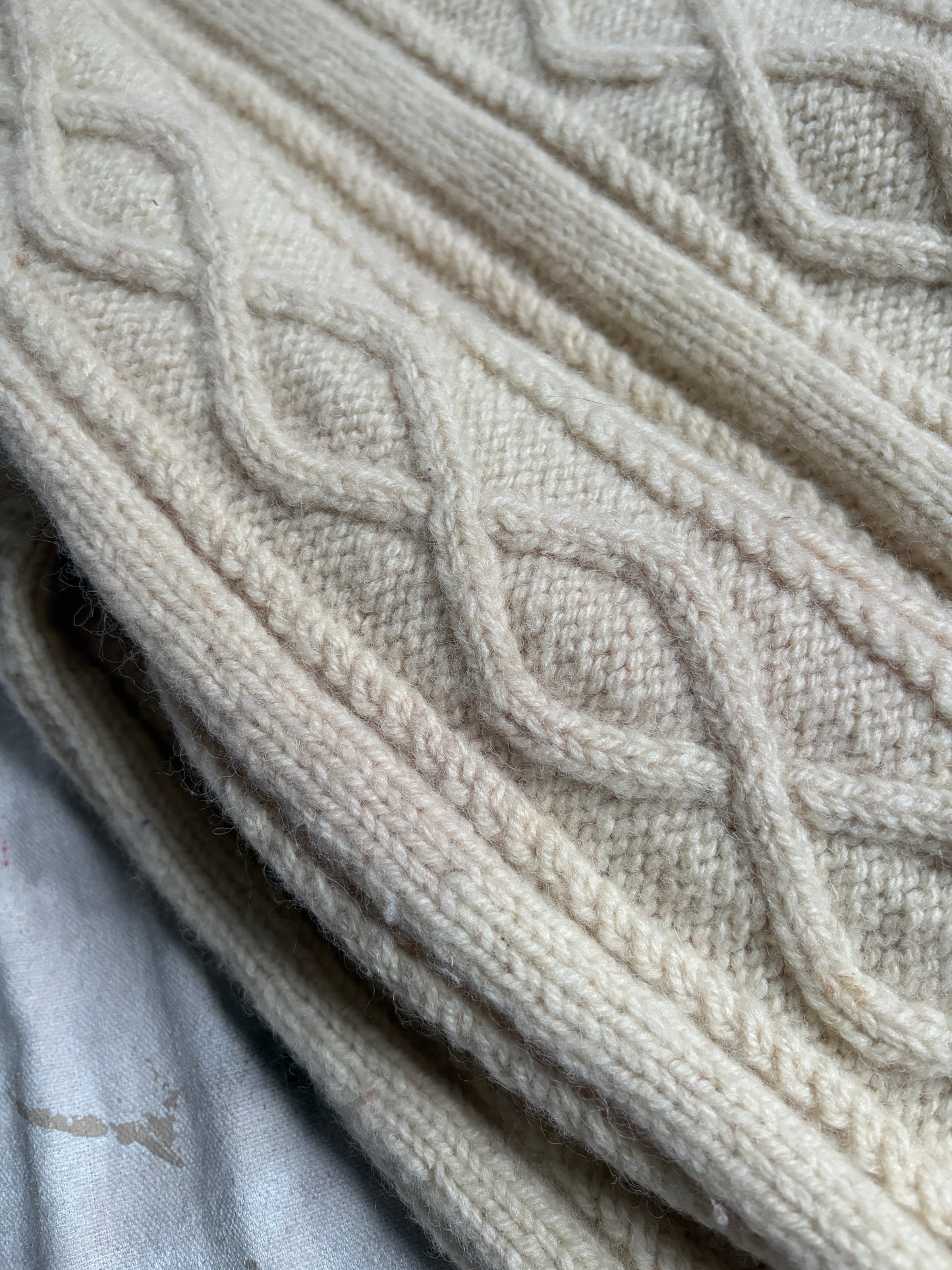 Vintage 70s Fisherman Sweater
