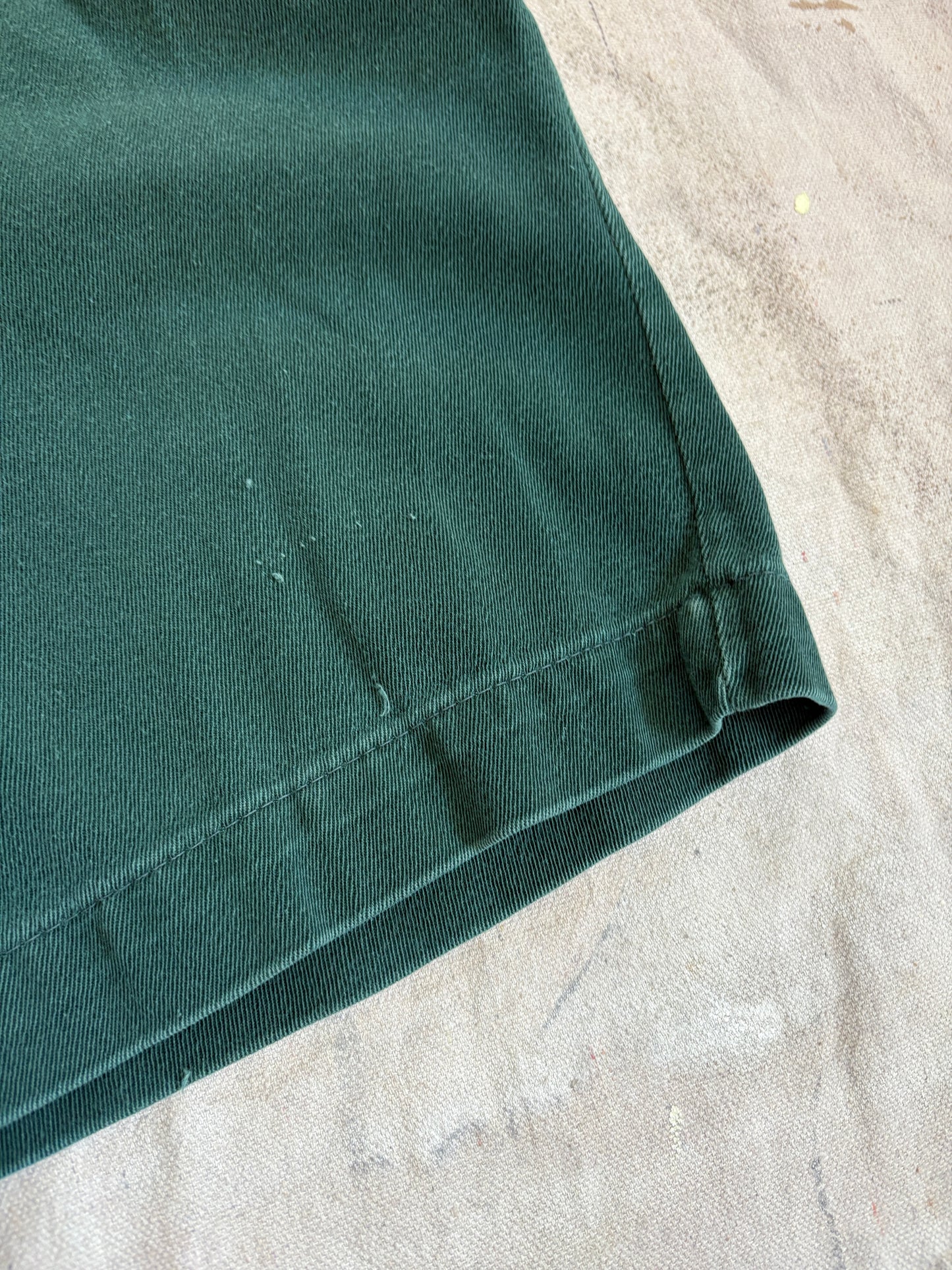 Vintage 50s/60s Green Girl Scout Side Zip Shorts