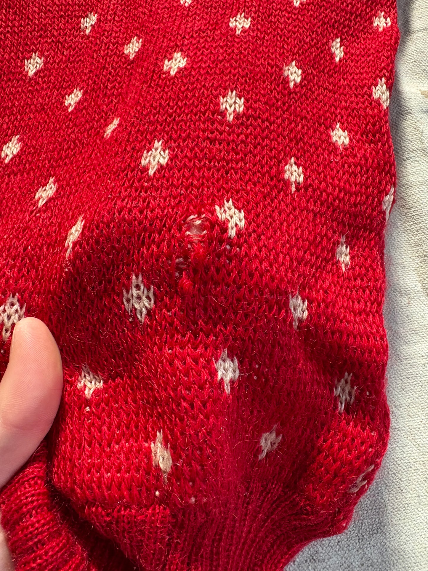 50s Jantzen Reindeer Holiday Sweater