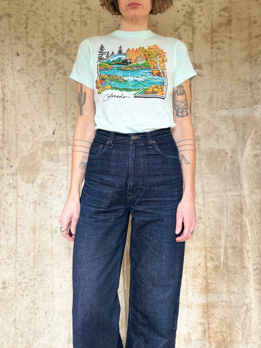 80s Colorado Nature Scene Tee
