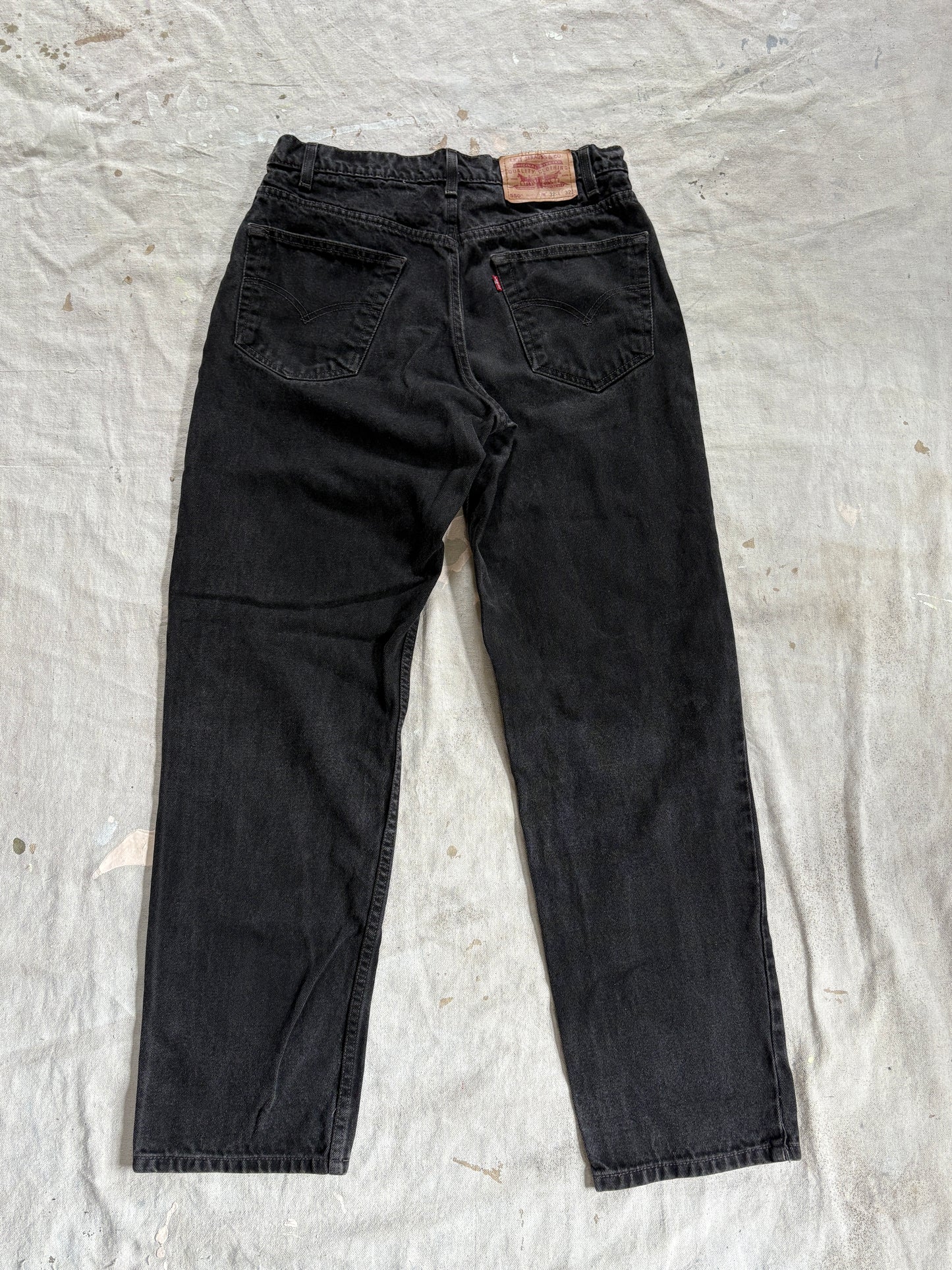 Vintage Black Levi’s 550 Jeans