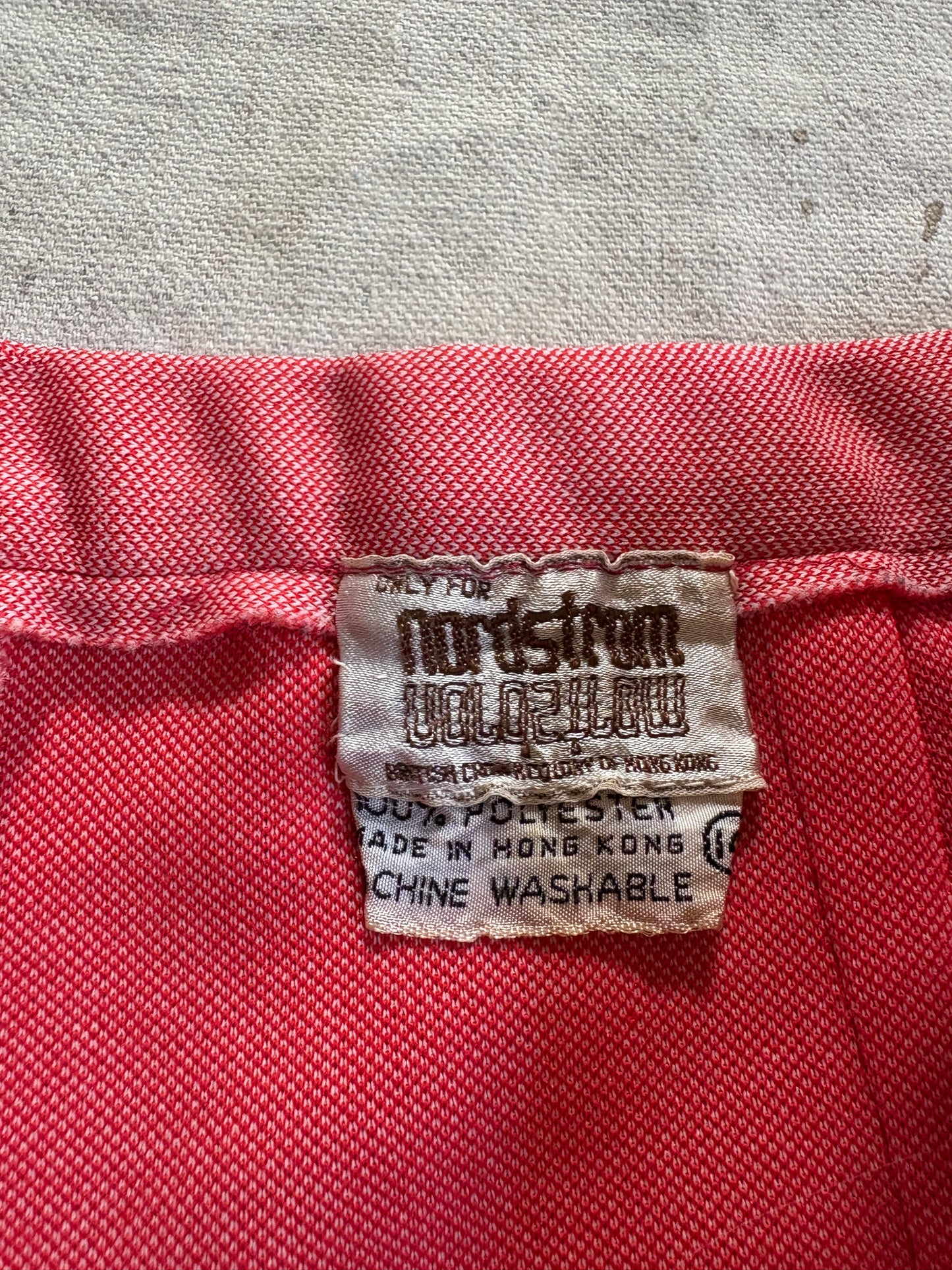 Vintage 70s Nordstrom Salmon Wide Leg Pants