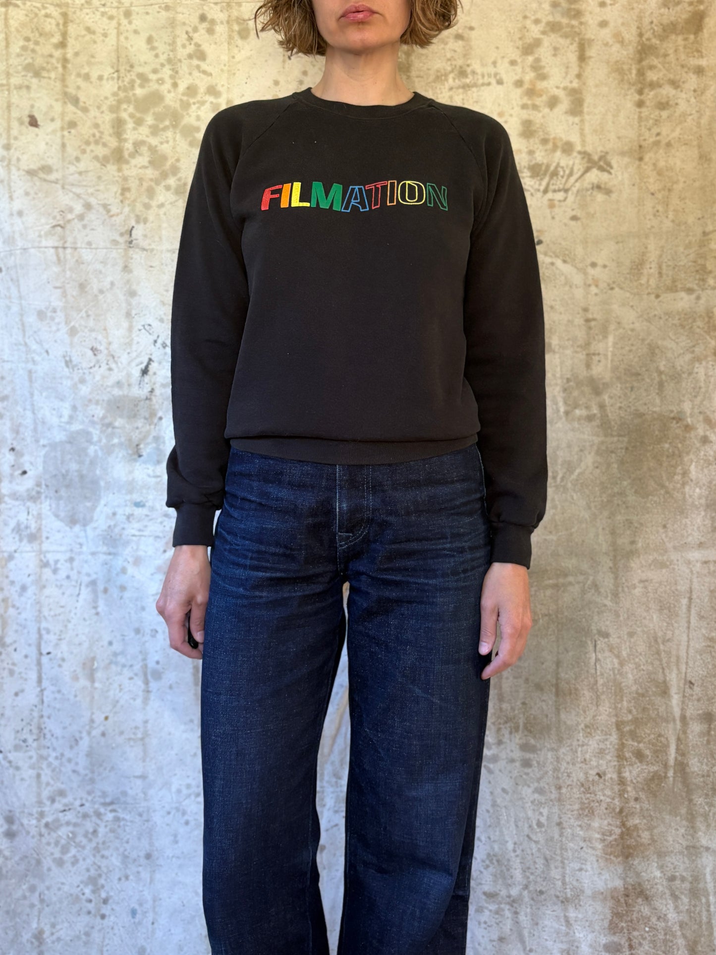 Vintage 80s Filmation Production Company Sweatshirt