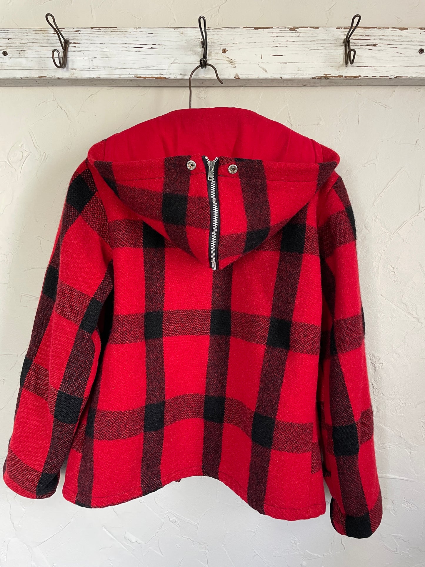 60s Buffalo Plaid Jacket