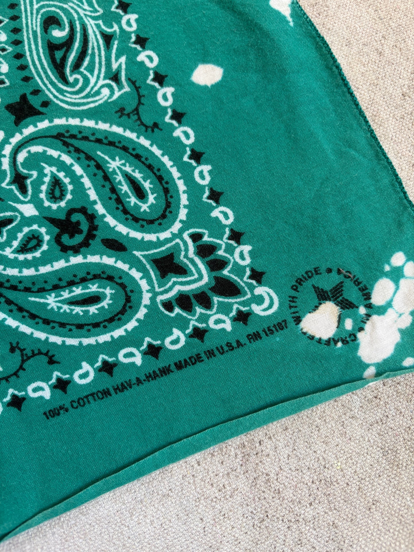 Hav-A-Hank Turquoise Bandana