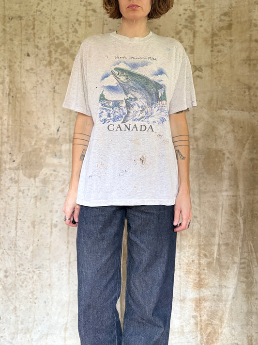 80s Marble Mountain Canada Fish Tee