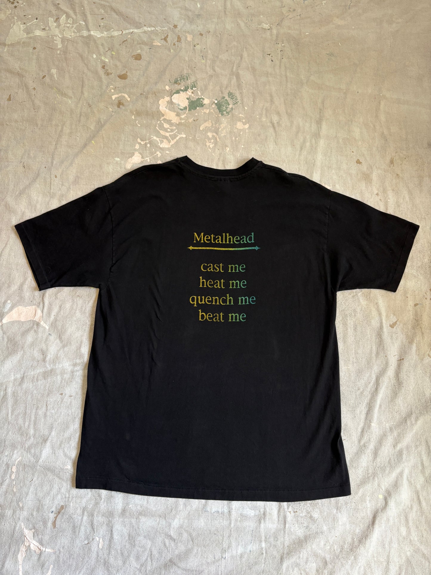 80s UW Materials Sciences And Engineering Metalhead Tee