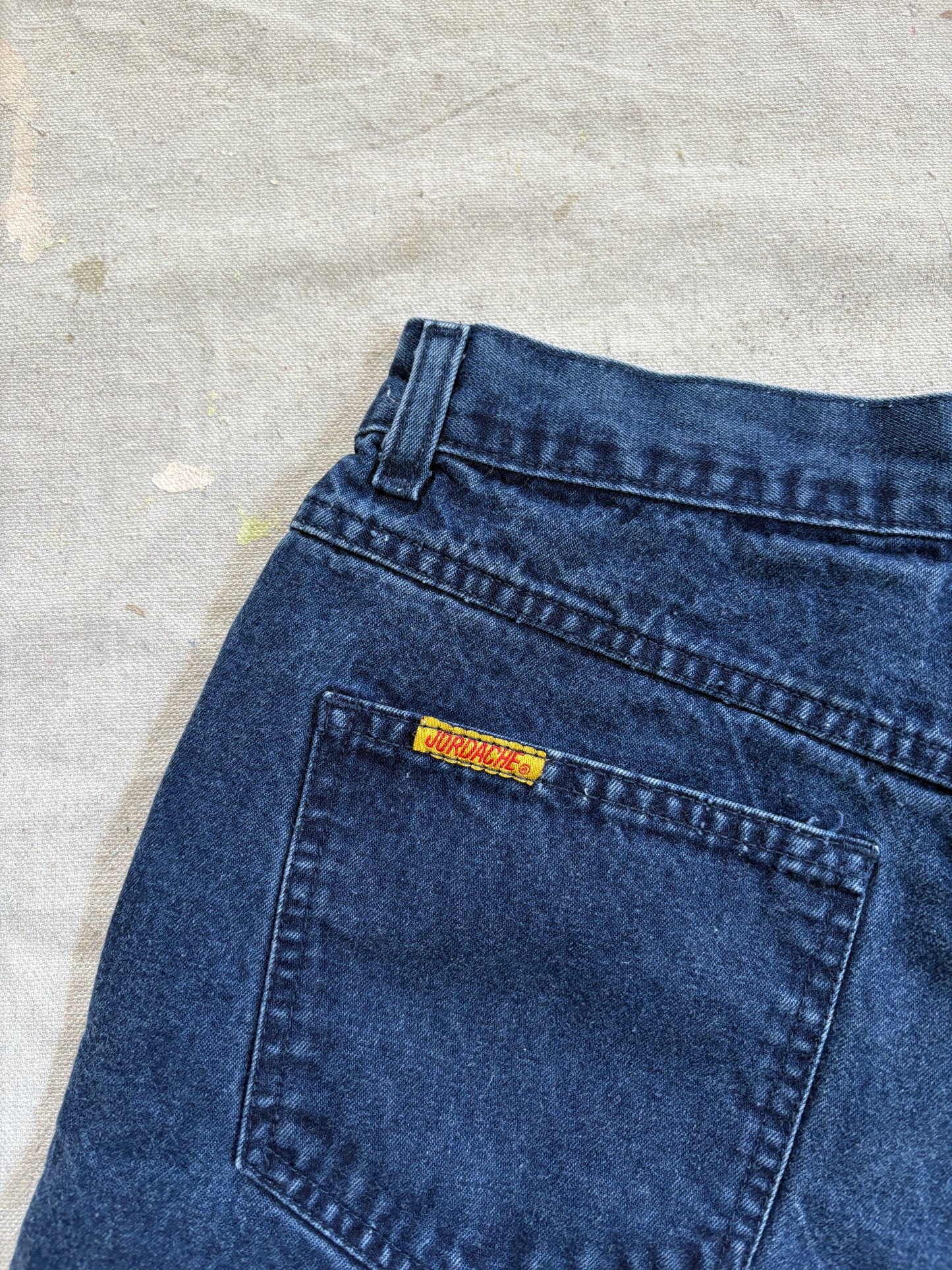Vintage 90s Jordache Dark Wash Jean Shorts