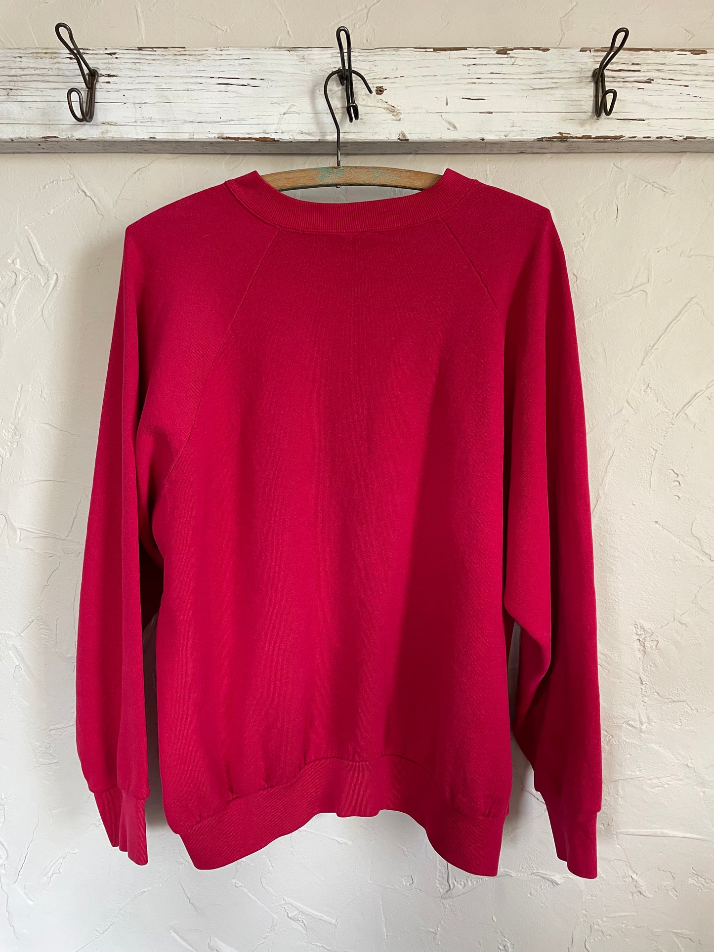 90s Magenta Blank Sweatshirt