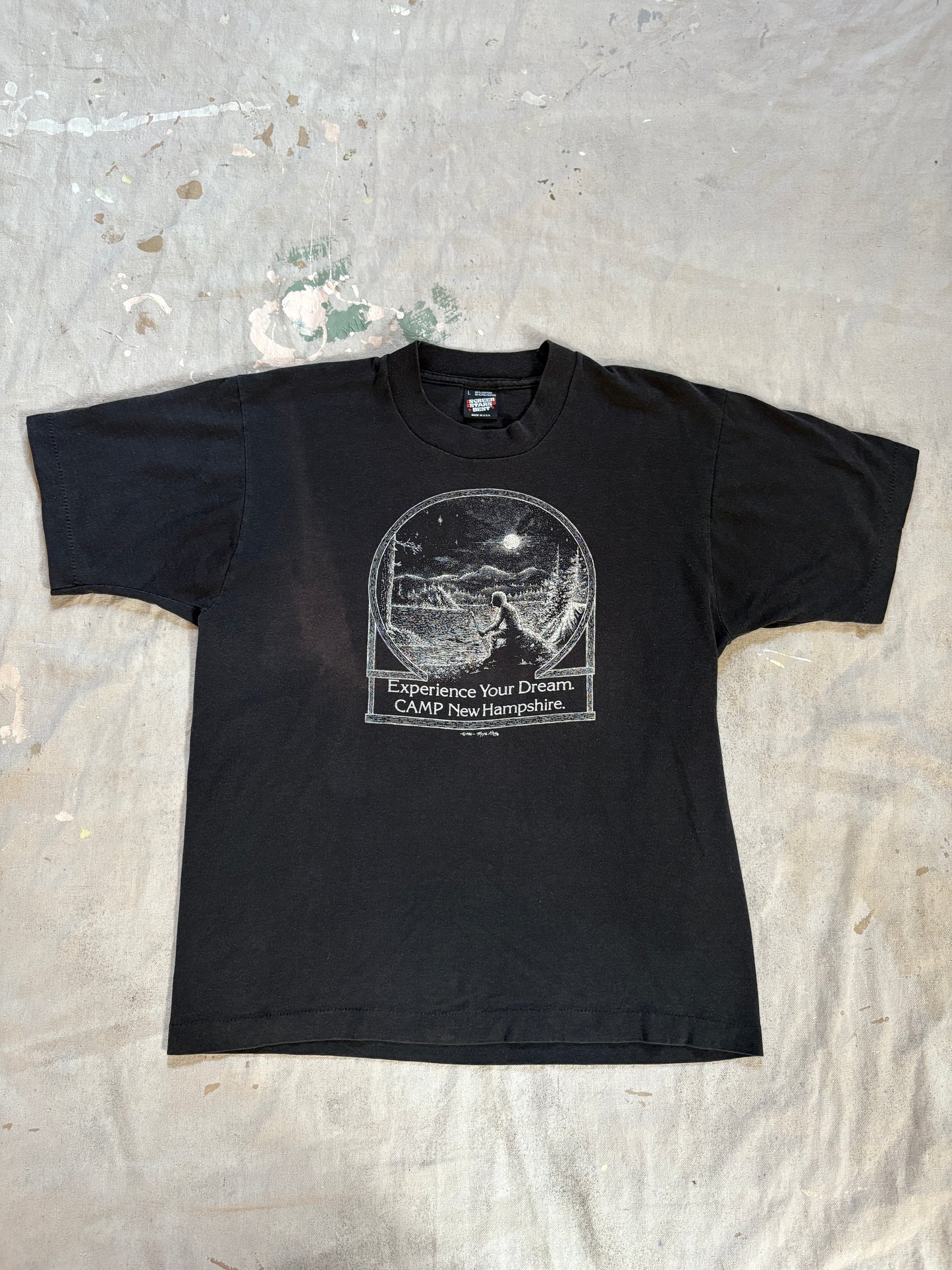 80s Experience Your Dream Camp New Hampshire Tee