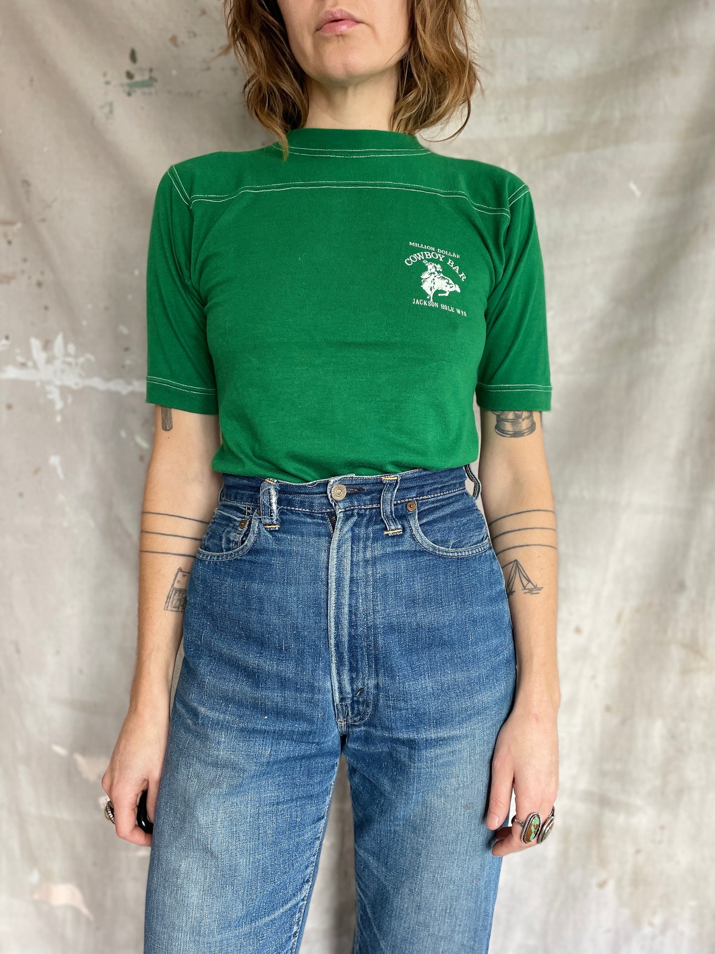 80s Million Dollar Cowboy Bar Tee