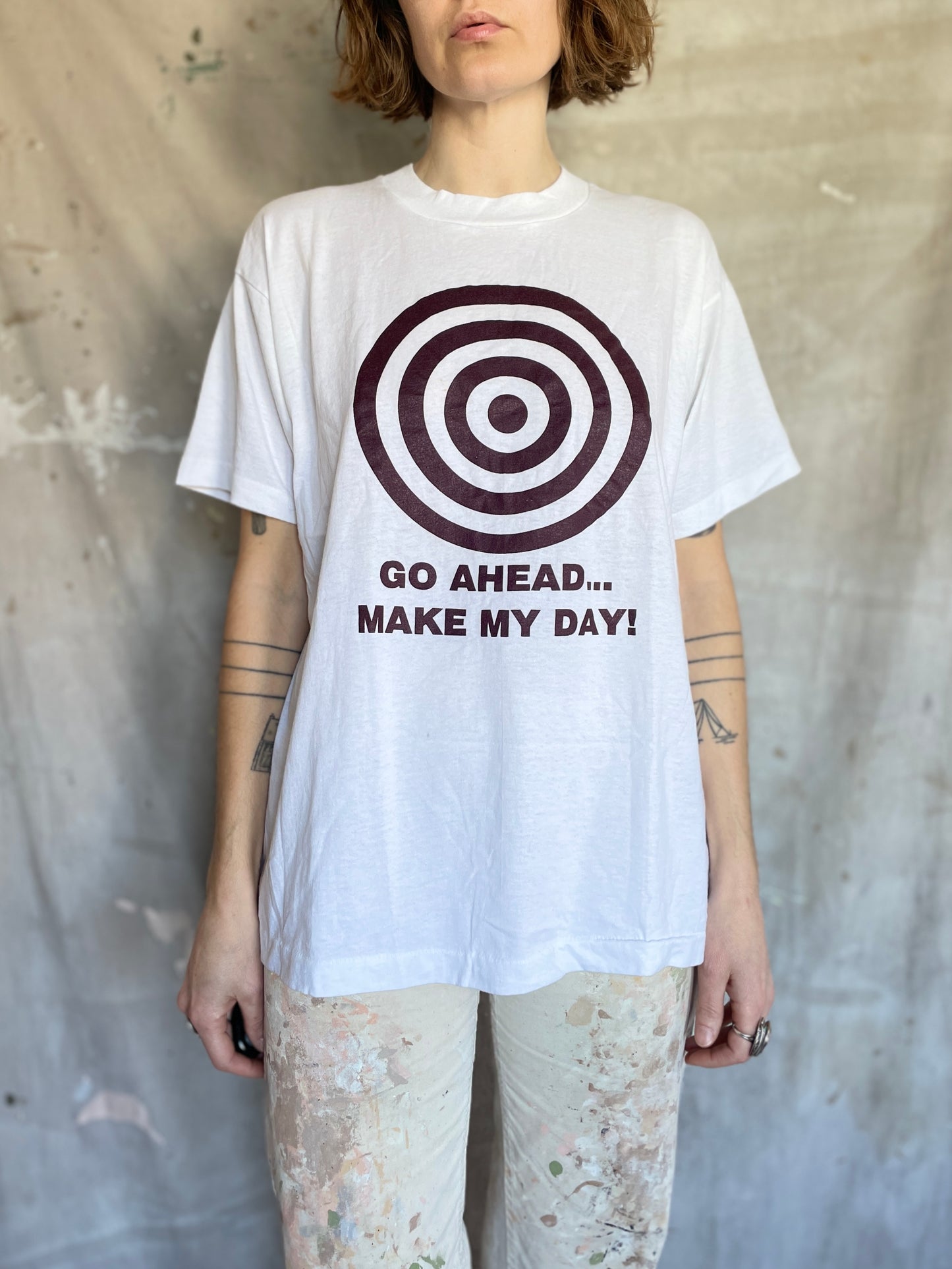 80s Go Ahead Make My Day! Tee